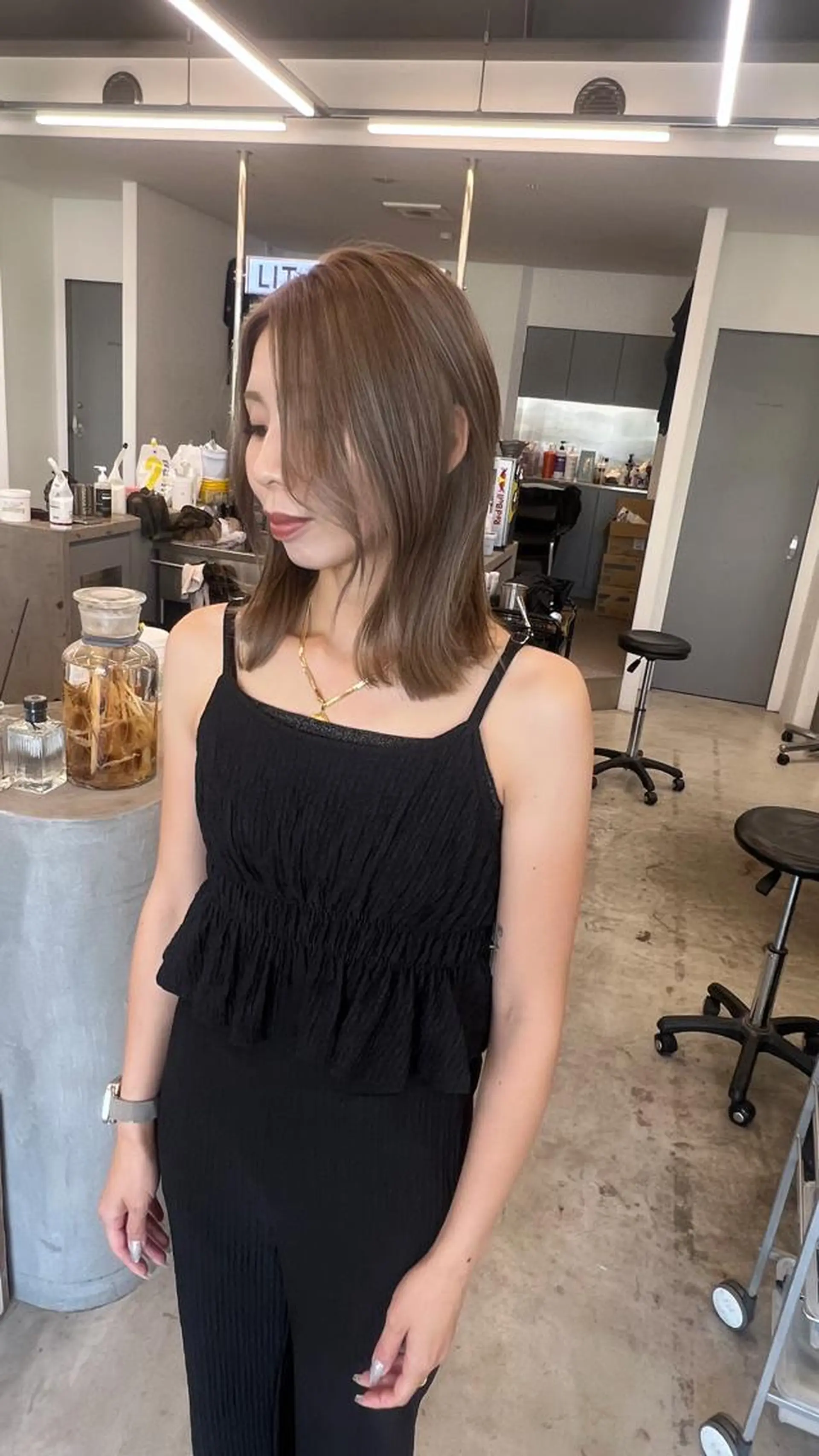 カラー バレイヤージュ ブリーチ ハイトーンカラー インナーカラー ブリーチなしカラー ニュアンスカラー🫧 🎀森伶奈/髪質改善のヘアスタイル