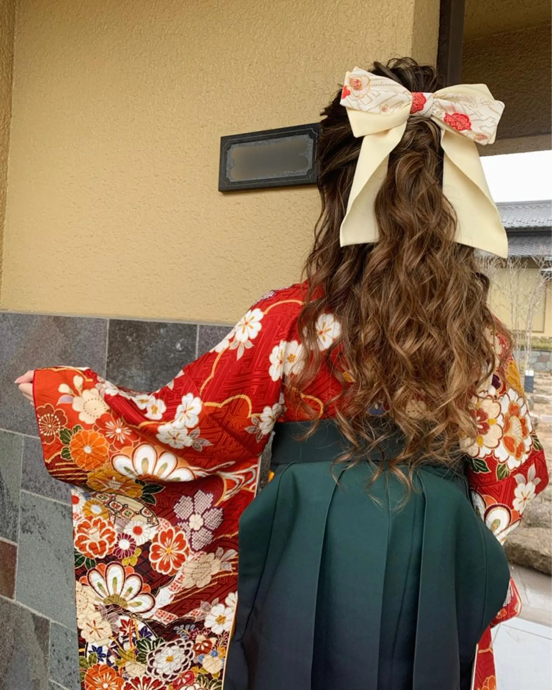 ロング ヘアアレンジ 着付け KANA カナのマツエク・マツパデザイン