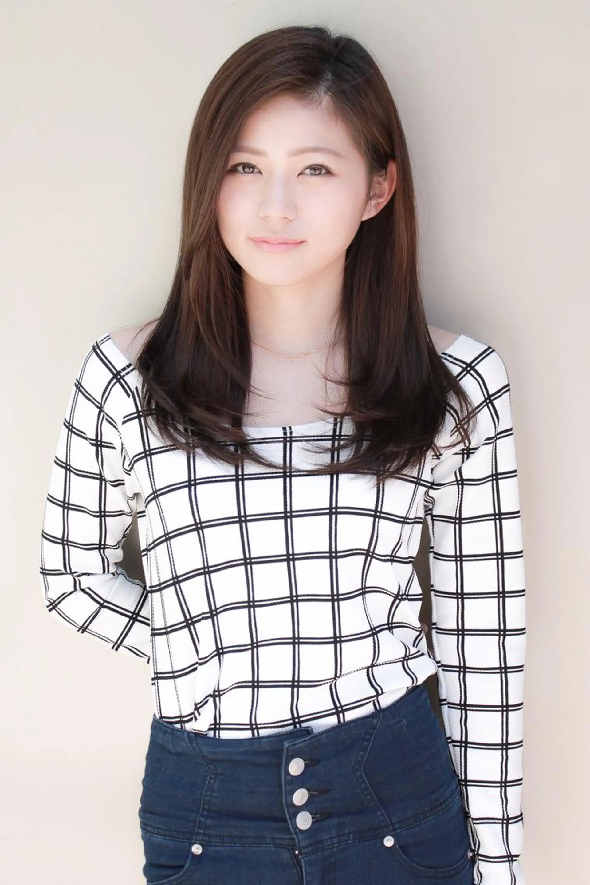 ロング まつお かずねのヘアスタイル