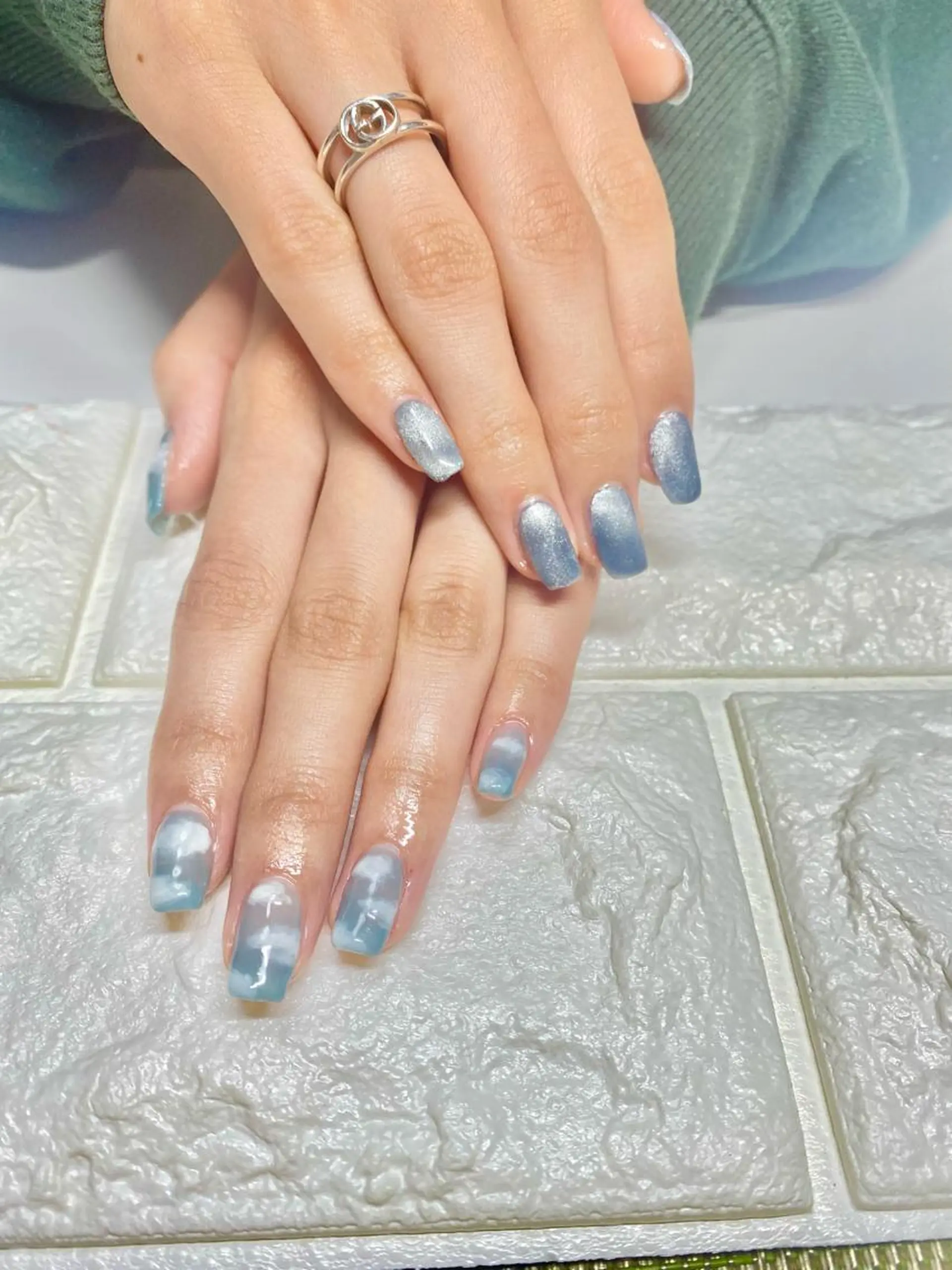 ネイル マグネットネイル ハンドネイル Marina Yamagataのネイルデザイン