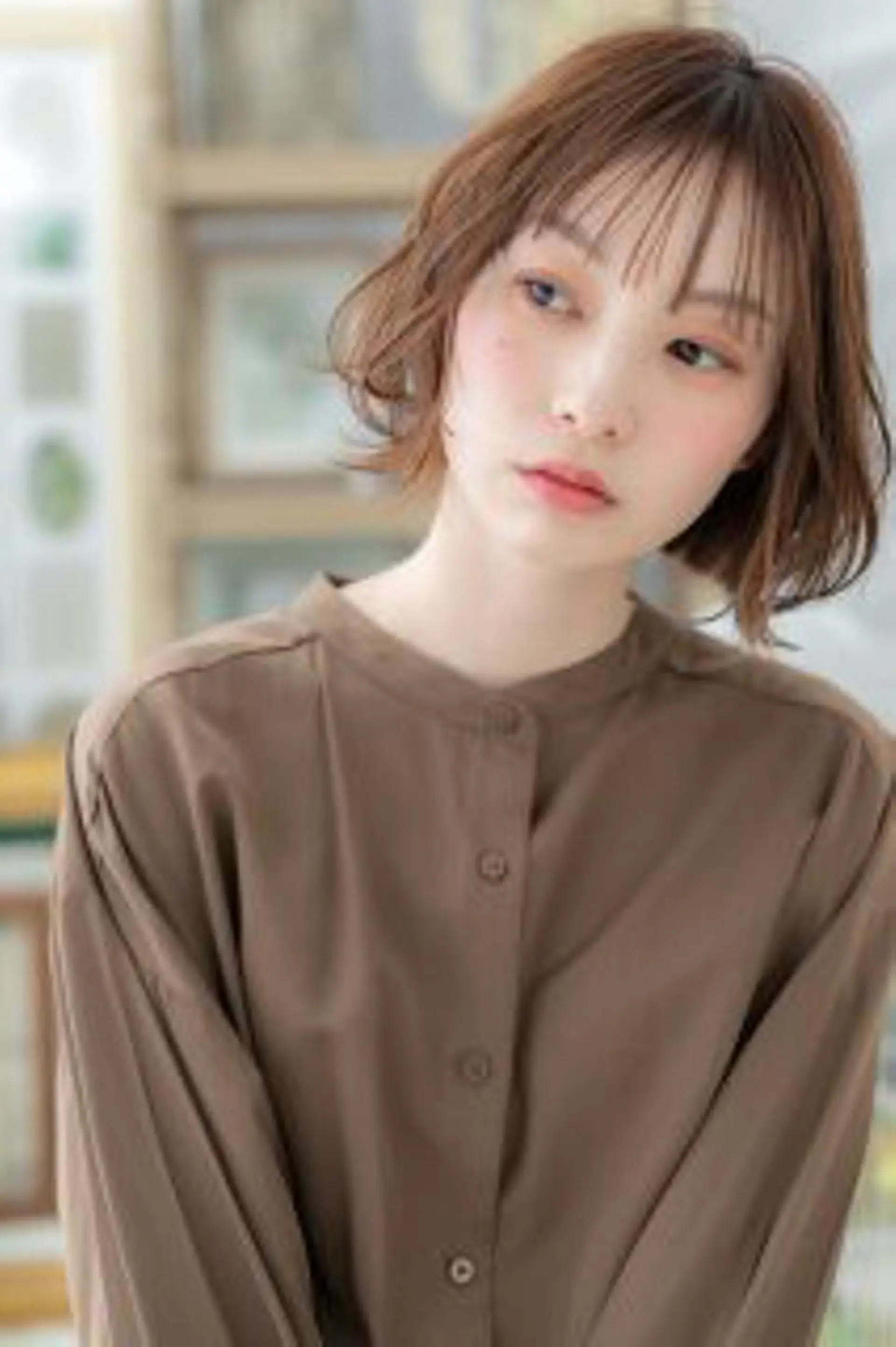 ミディアム カラー 出川 宙☘️のヘアスタイル