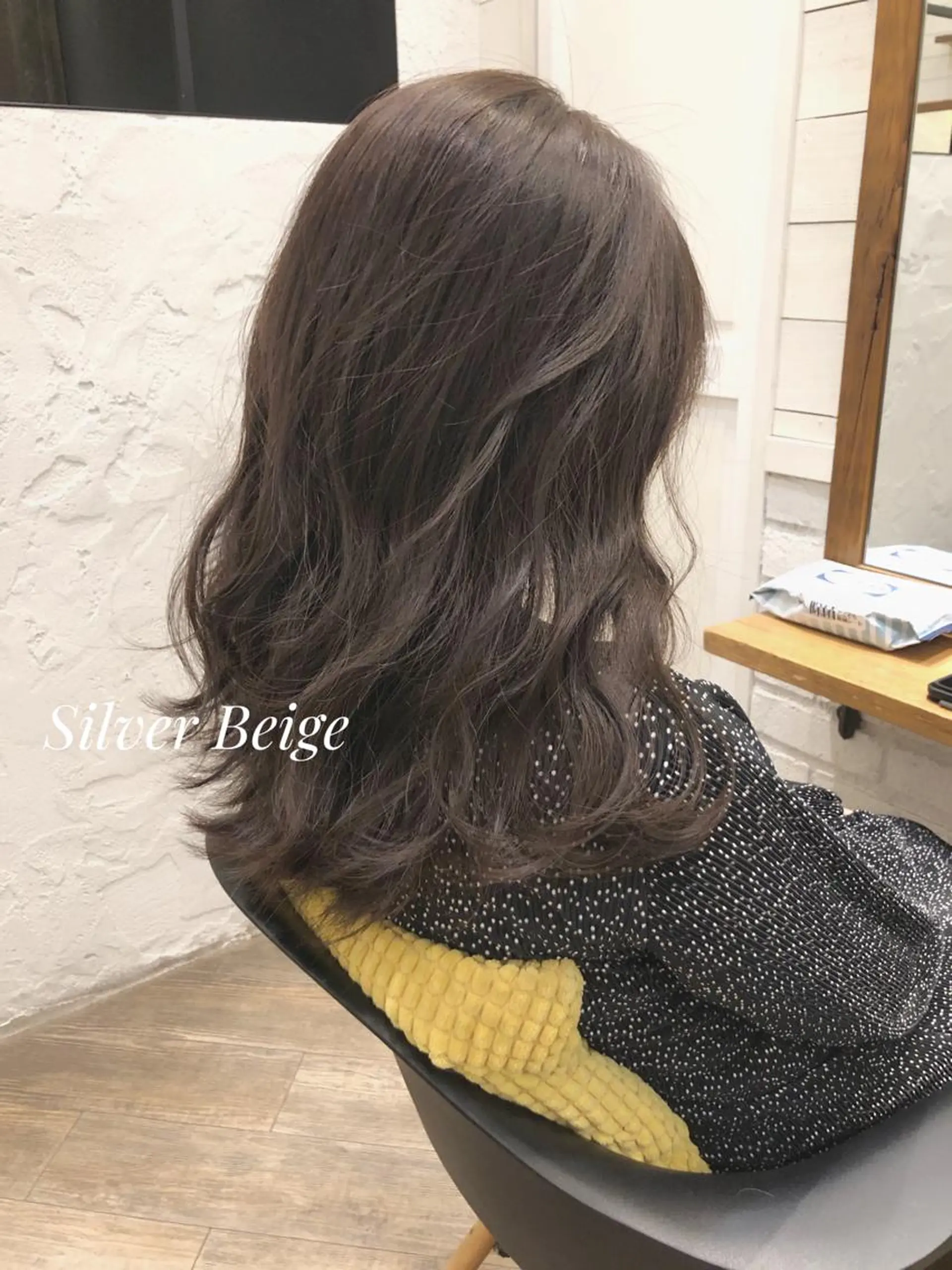 ロング カット ヘアカラー トリートメント ヘッドスパ ヘアセット ✨透明感ケアカラー✨ 長野ゆきなのヘアスタイル