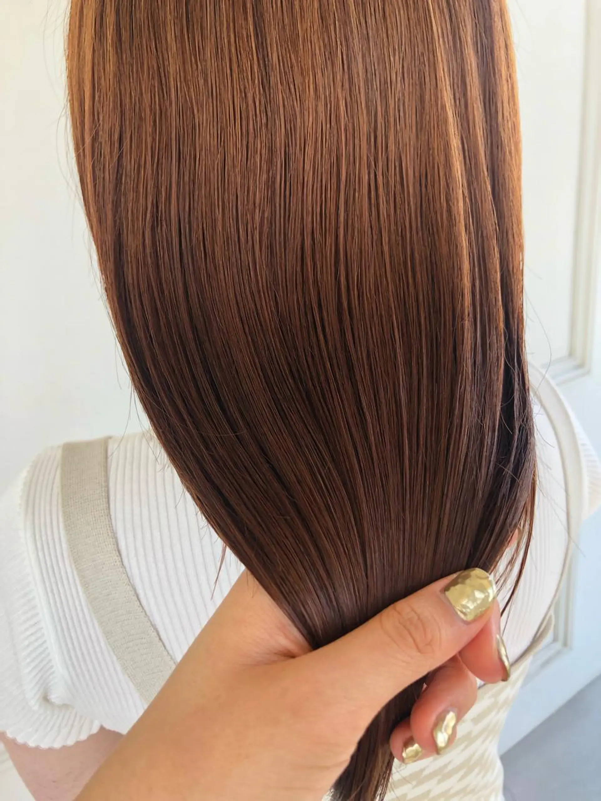 ロング 野田 カレンのヘアスタイル