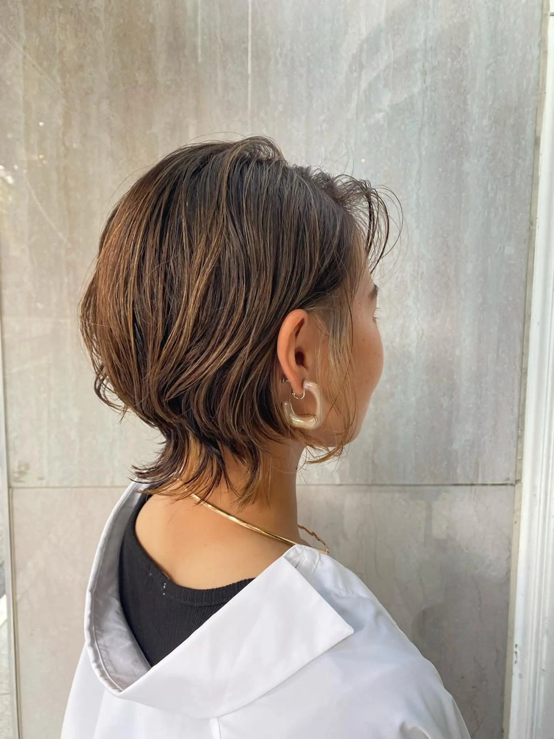 ショート BiBi 藤野あゆみのヘアスタイル