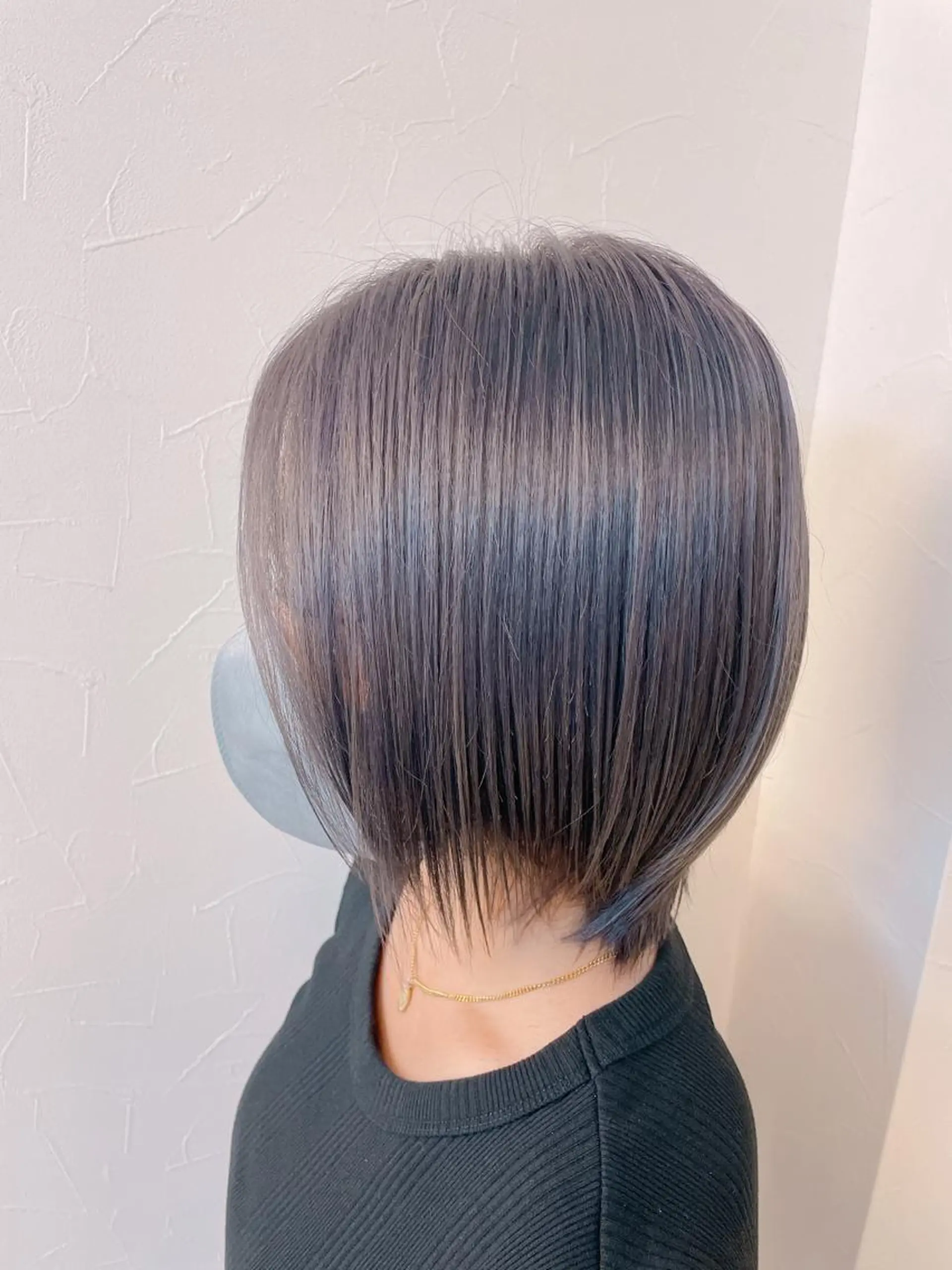 ショート カラー バレイヤージュ ブリーチ ケアブリーチ ダークグレー ダブルカラー ヘアカラー トリートメント デザインカラー 髪質改善Lilithのその他イメージ