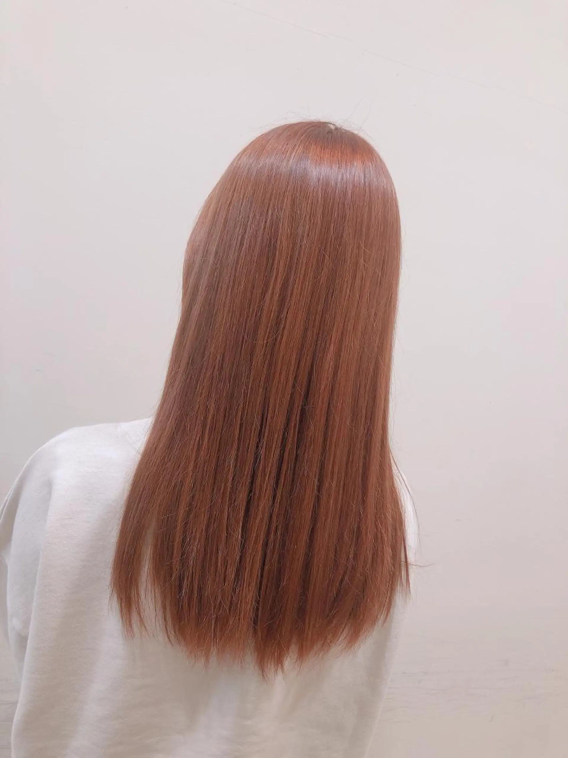 カラー オレンジ モテ艶カラー 🎖さえきはるかのヘアスタイル
