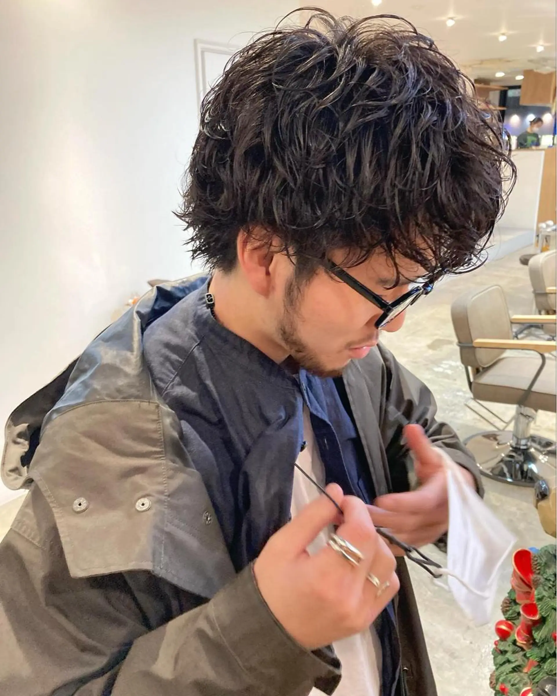 ショート カット パーマ カラーリスト菅野 竜矢🌈のヘアスタイル