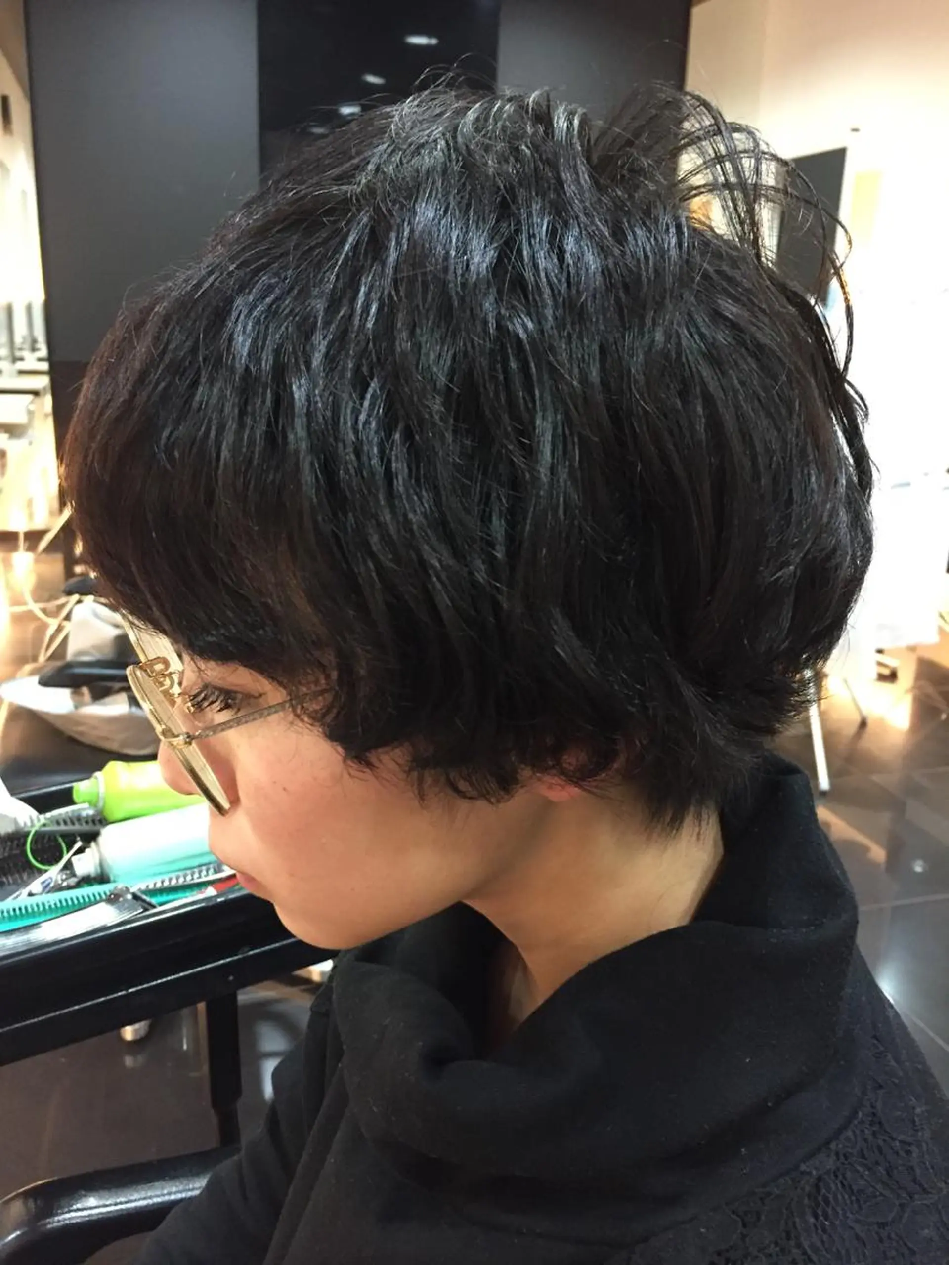 ショート パーマ 関口 友行のヘアスタイル