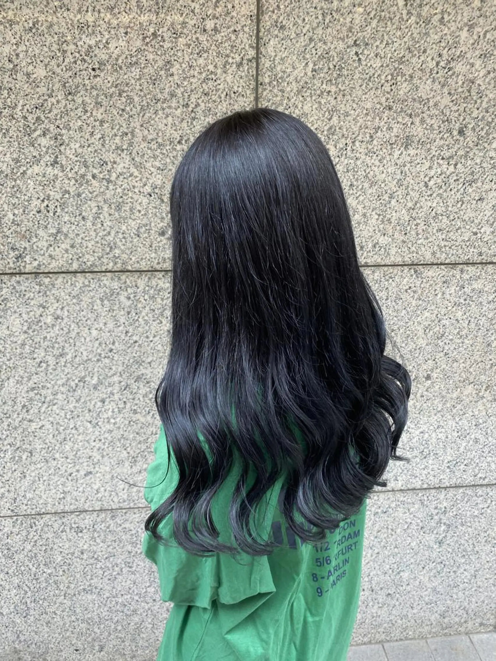 ロング メンズ縮毛矯正 ニュアンスパーマのヘアスタイル