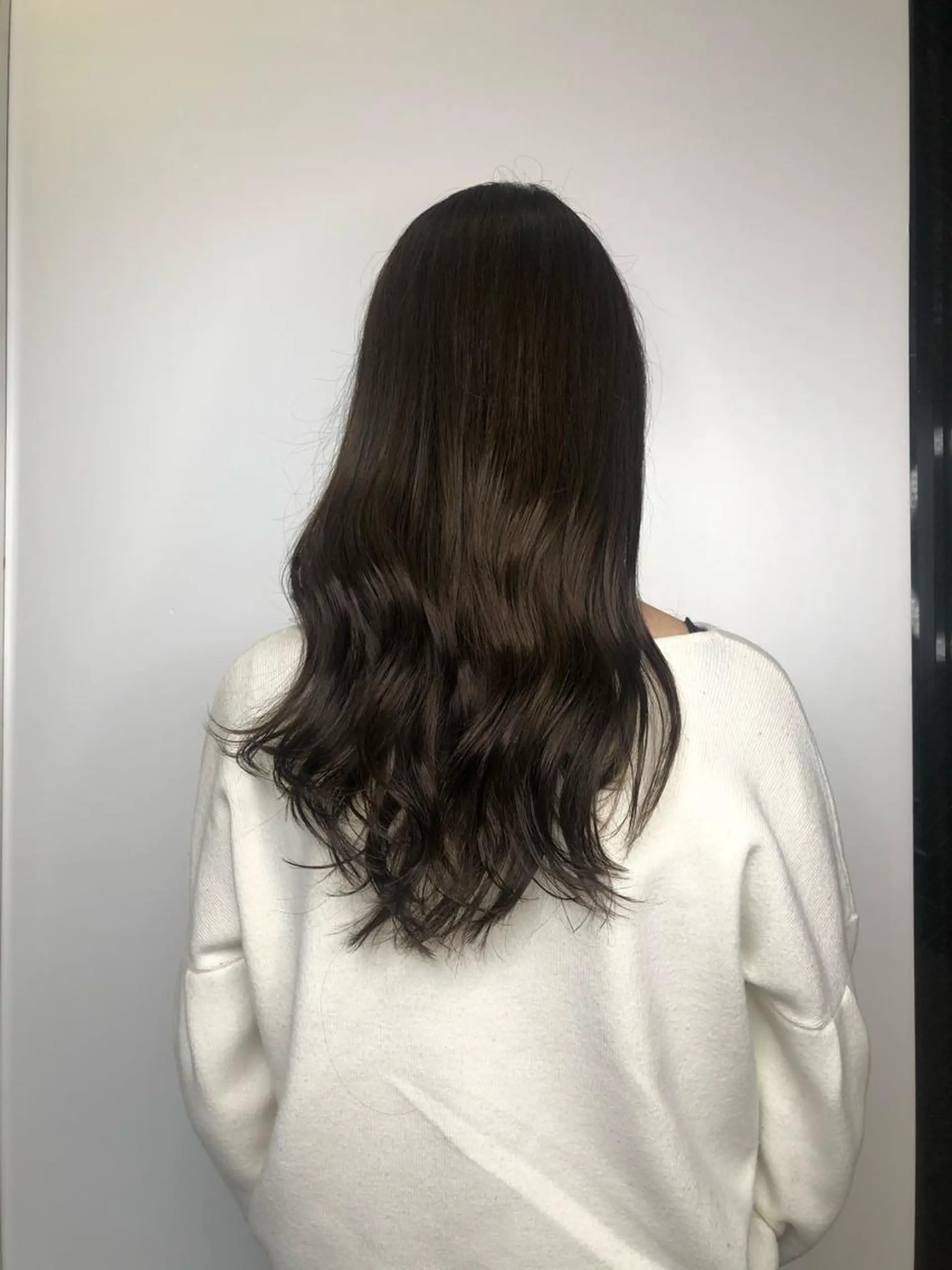 セミロング カラー カット ヘアカラー トリートメント ✴︎赤み除去カラー daichi✴︎のヘアスタイル