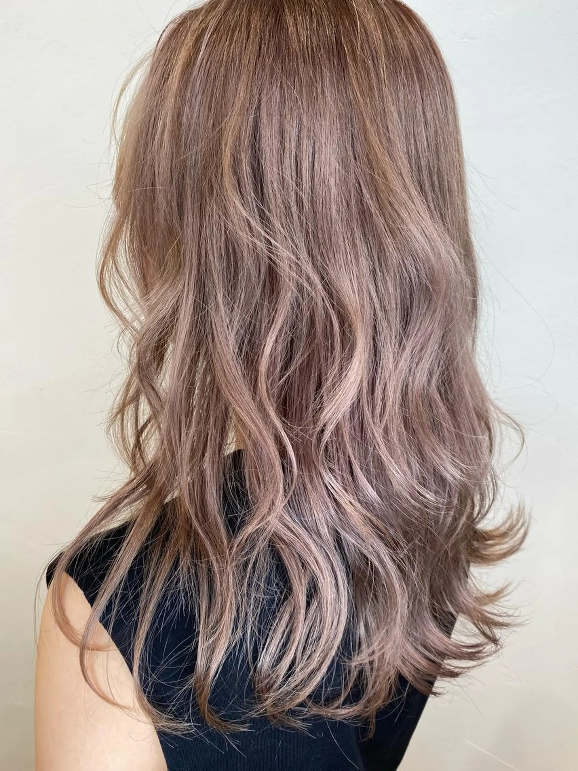 セミロング カラー ヘアアレンジ 🫧うる艶ヘアー🫧 Yukaのヘアスタイル