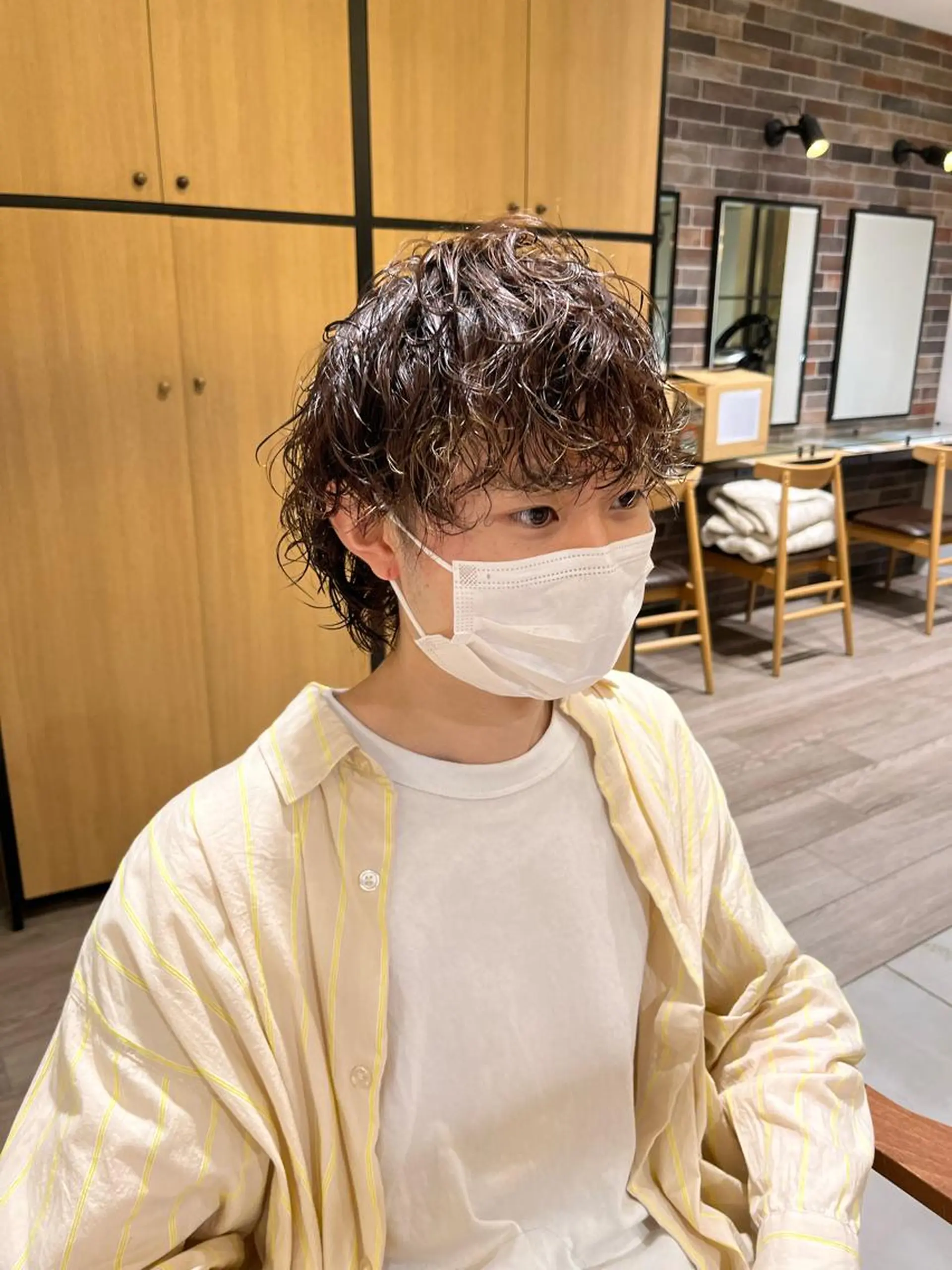 パーマ メンズ メンズカット/ 外国人風/小嶺佑介のヘアスタイル