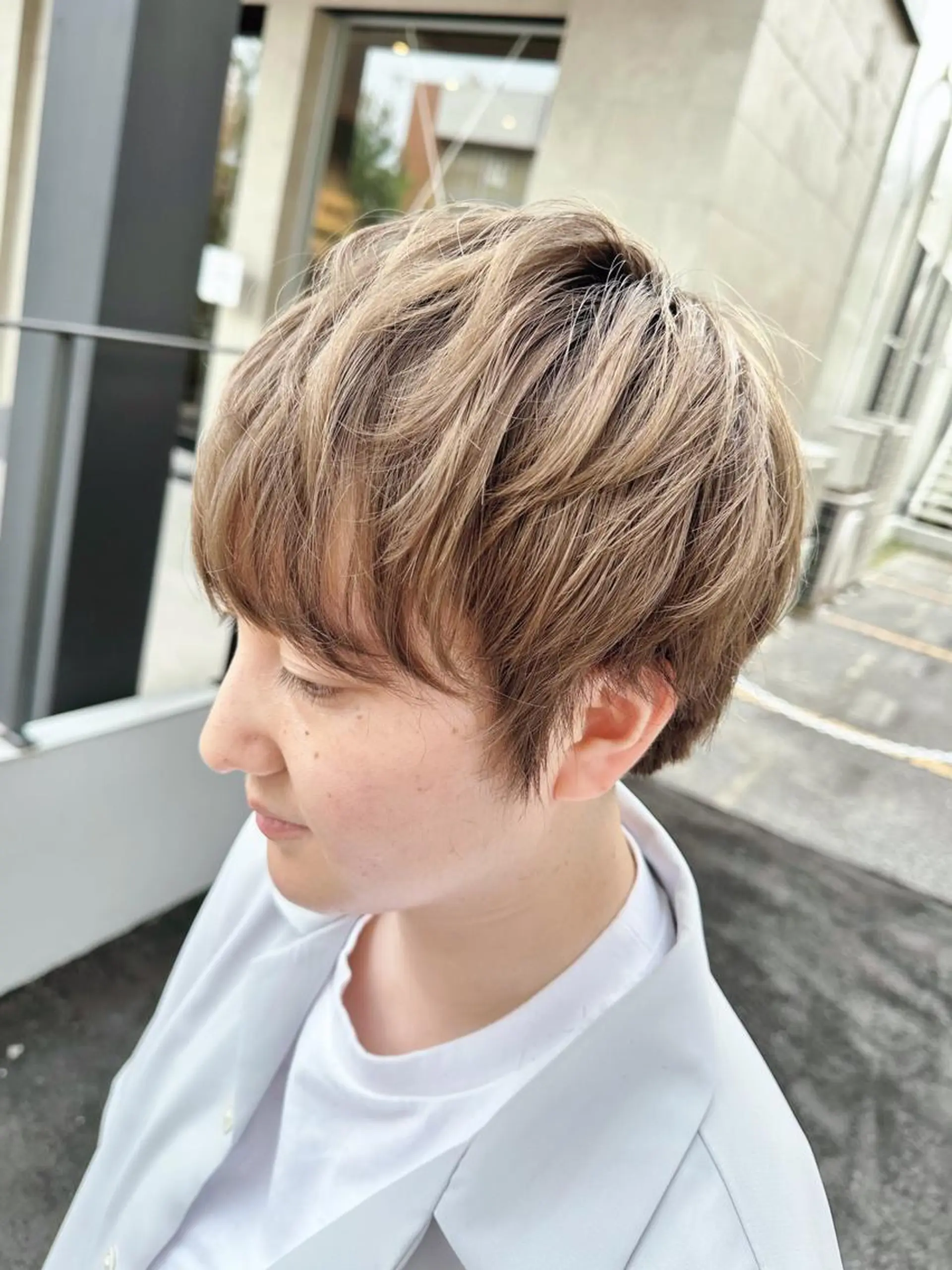 ショート プルエクステ ボブレイヤー ボブ エクステ レイヤーカット 吉川 舞雪のマツエク・マツパデザイン