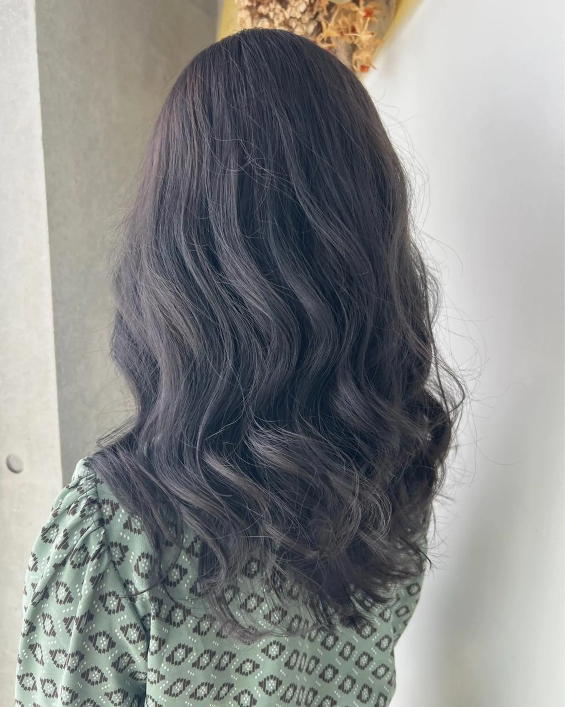 ロング カラー グレージュ 後藤 卓哉のヘアスタイル