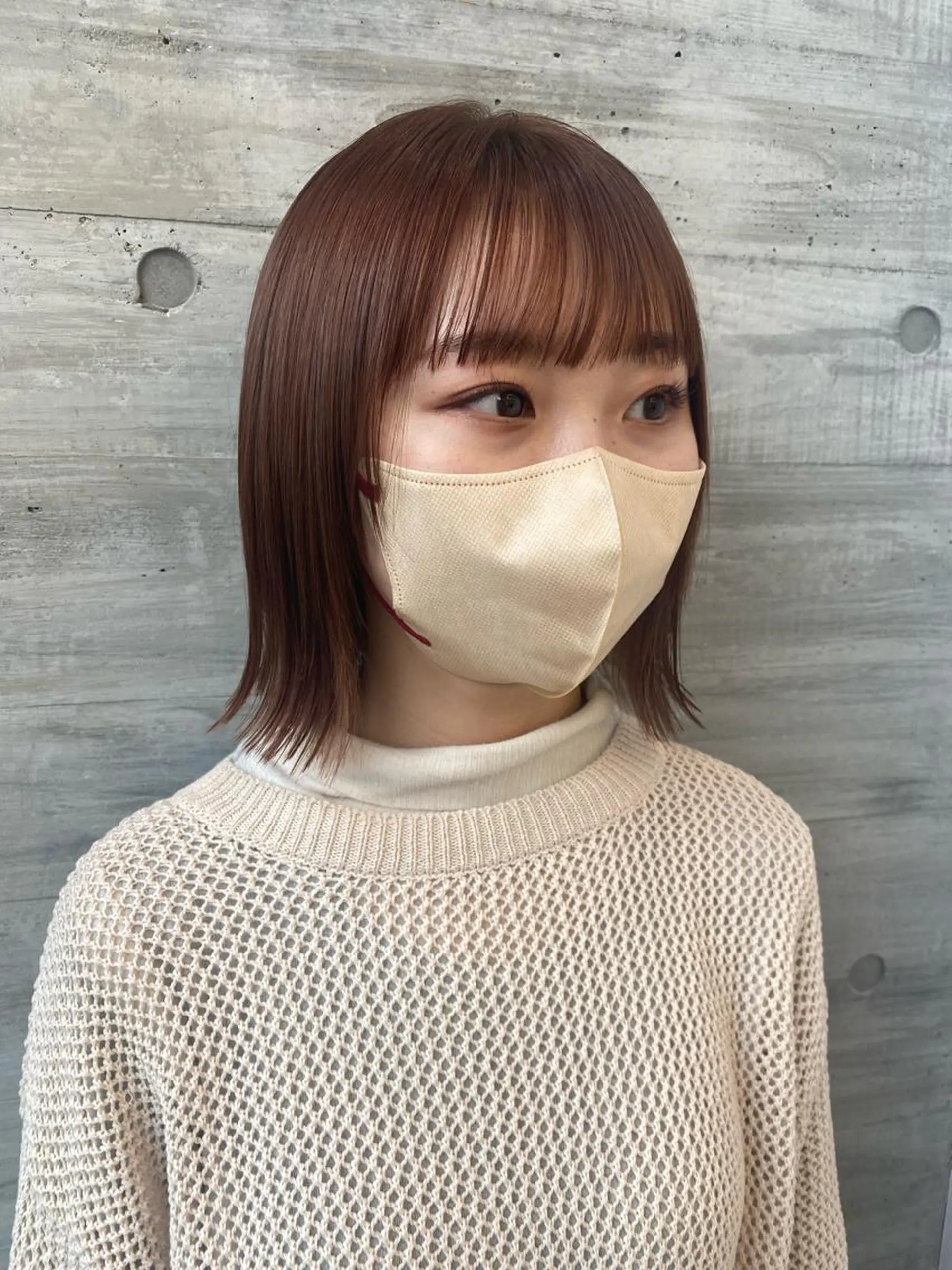 セミロング Okamura Chisatoのヘアスタイル