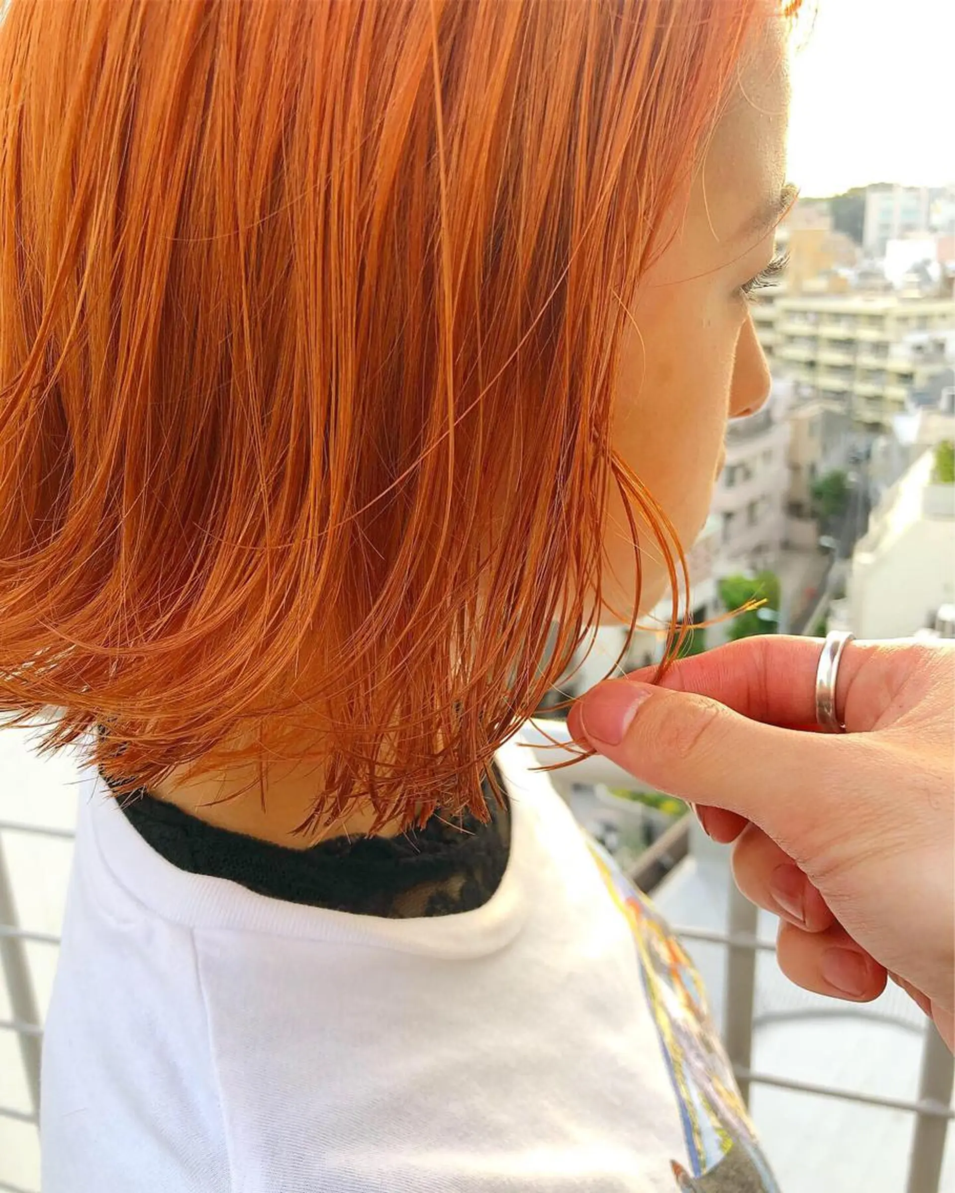 ショート カラー ヘアアレンジ 【池袋/スパイキー ショート】ⓝⓘⓜⓤのヘアスタイル