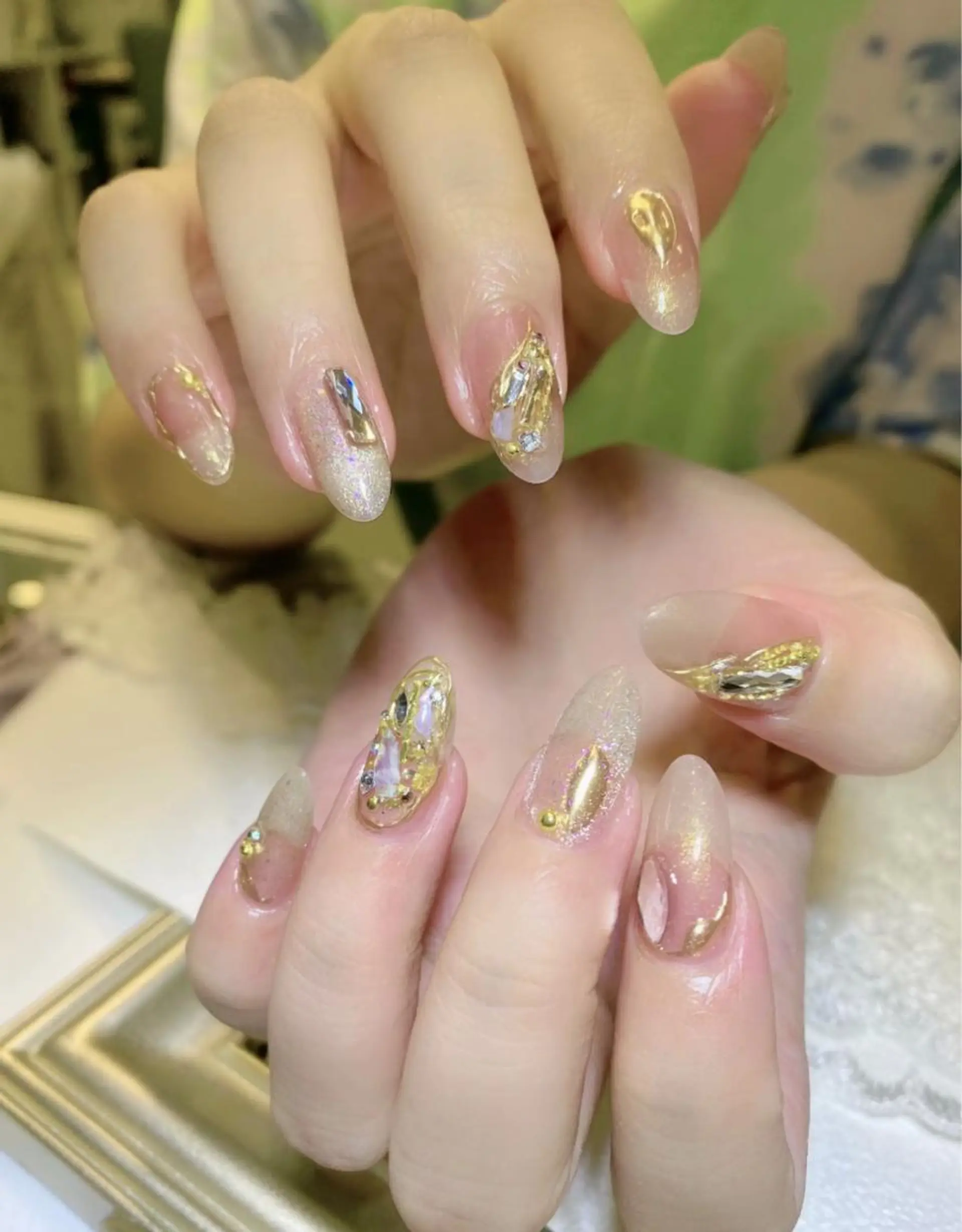 カラー ネイル Moonstone Salonのネイルデザイン