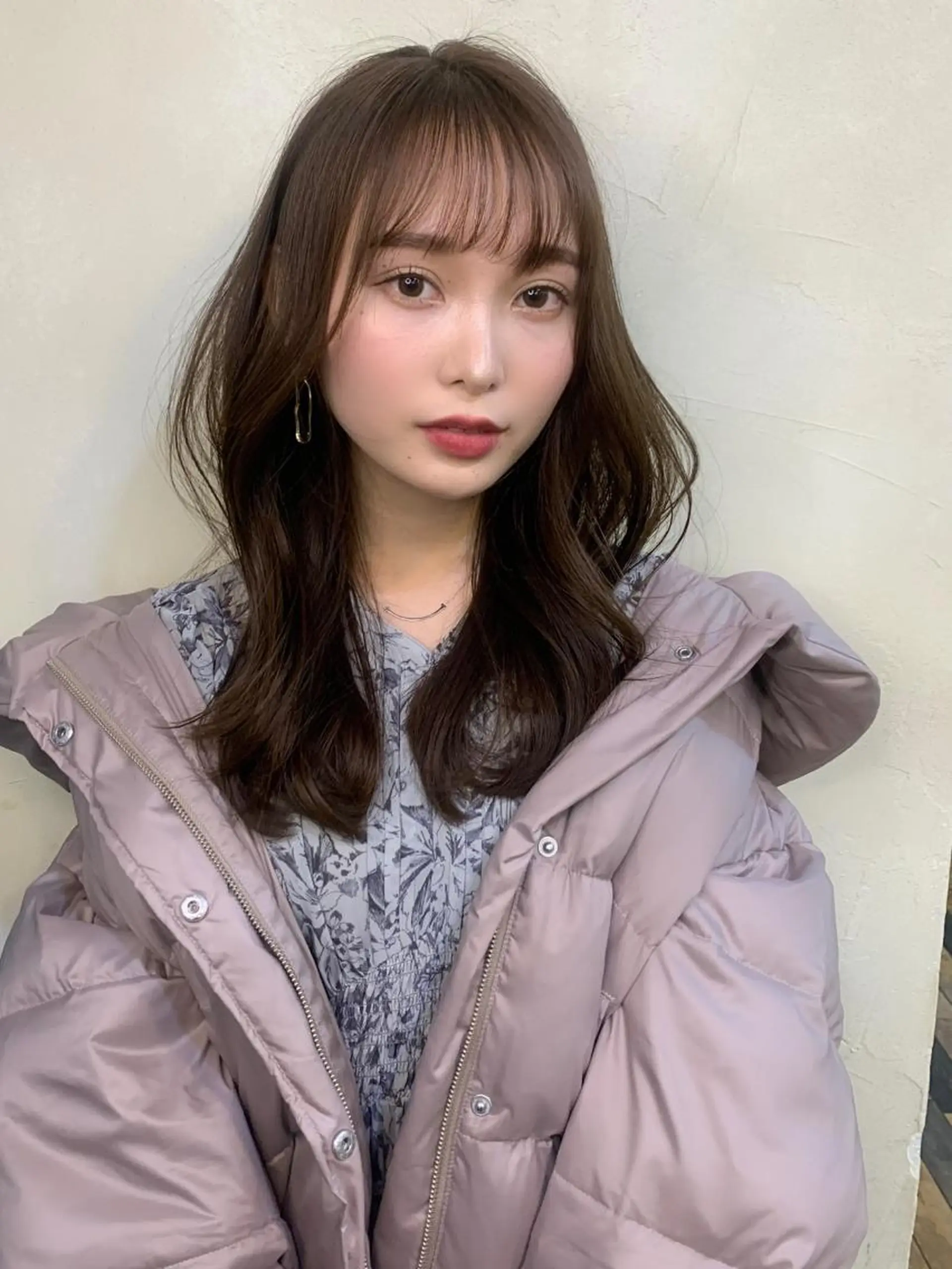 ロング 韓国風ヘア カット ヘアカラー トリートメント 中園 祥吾のヘアスタイル