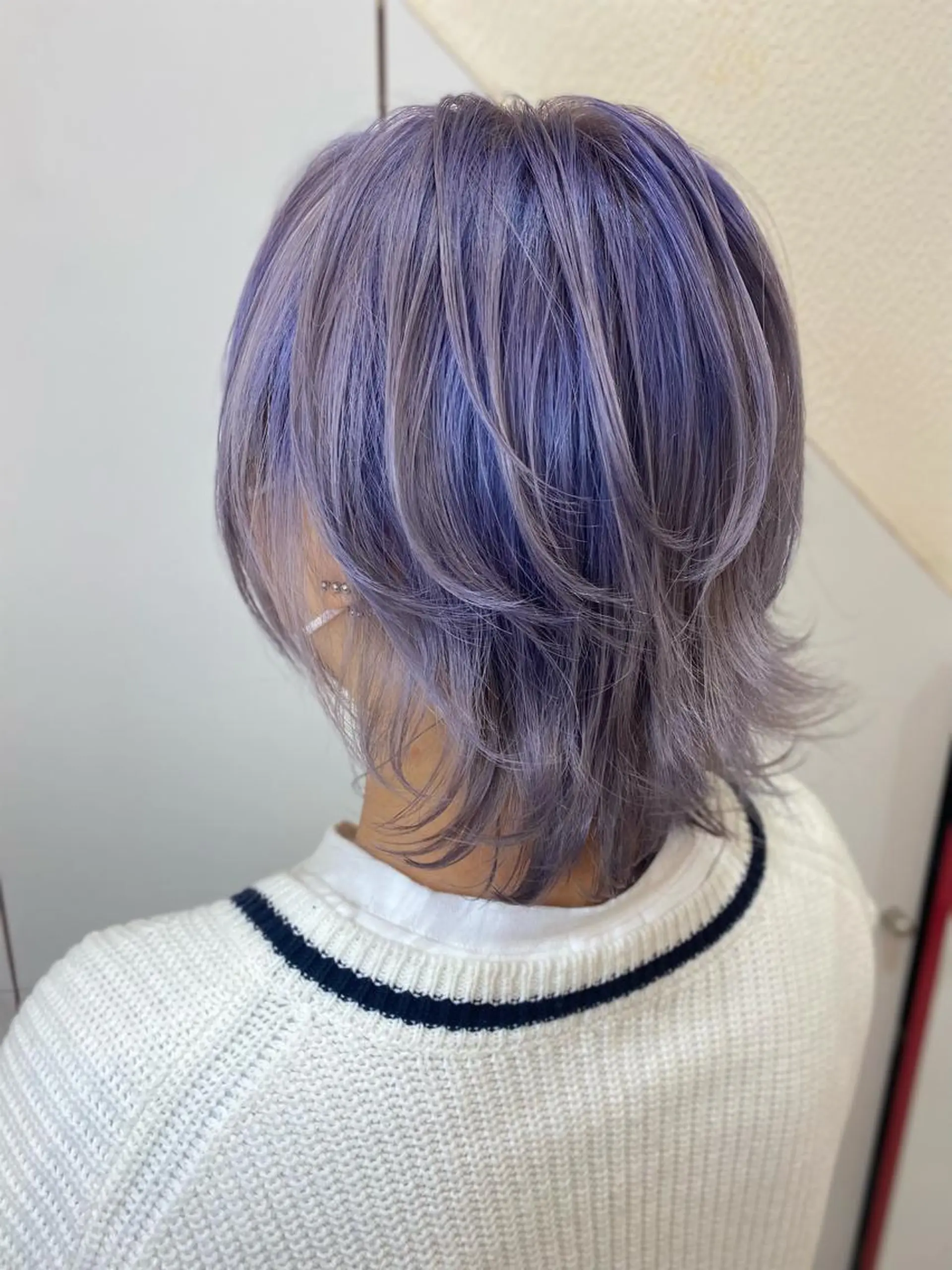 ミディアム ヘアカラー トリートメント ゆぴ☾‪/推しカラー /ハイトーンのヘアスタイル