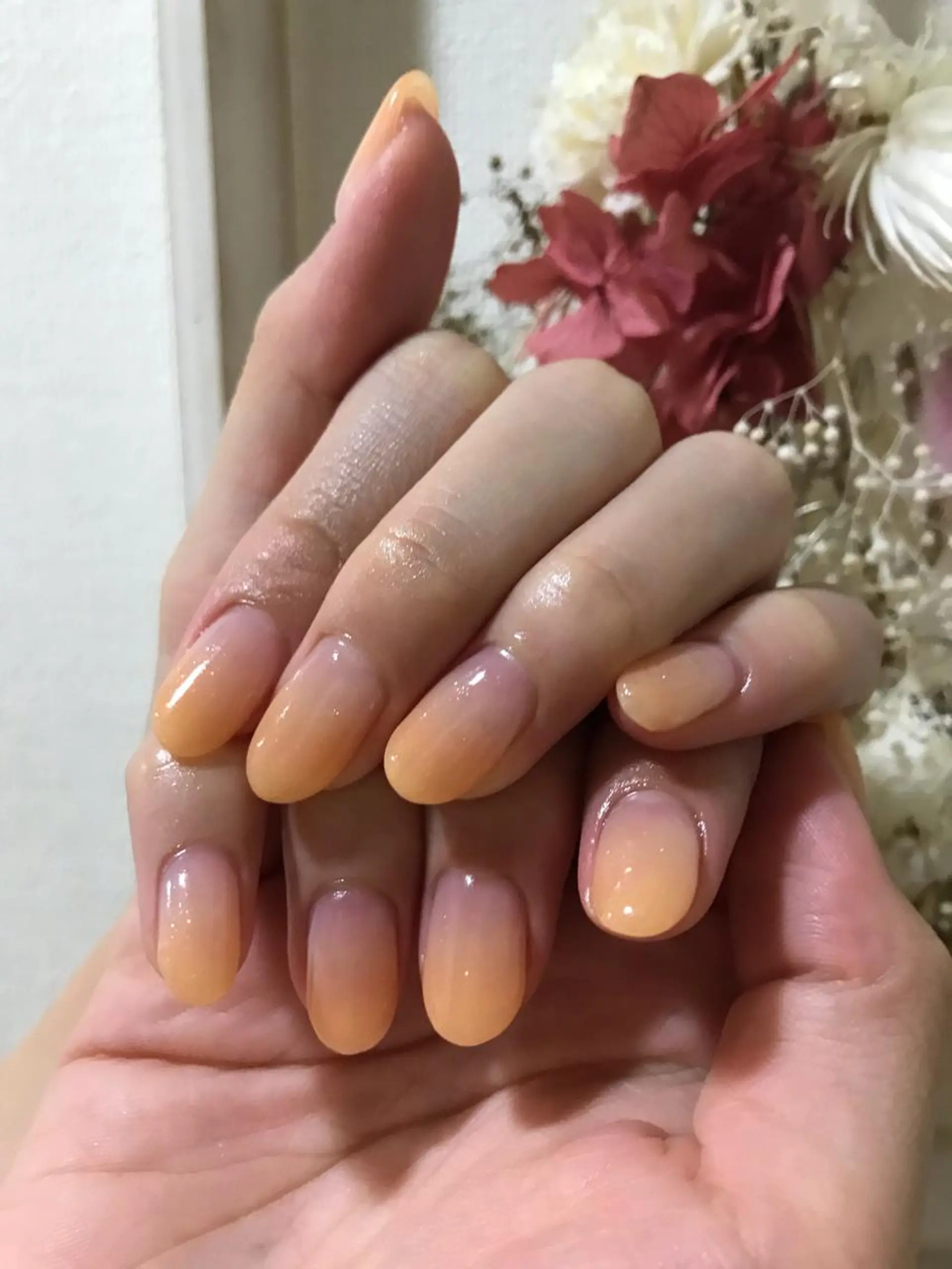 ネイル グラデーション ワンカラーネイル Ｍ`s プライベートサロンのエステ・リラクイメージ