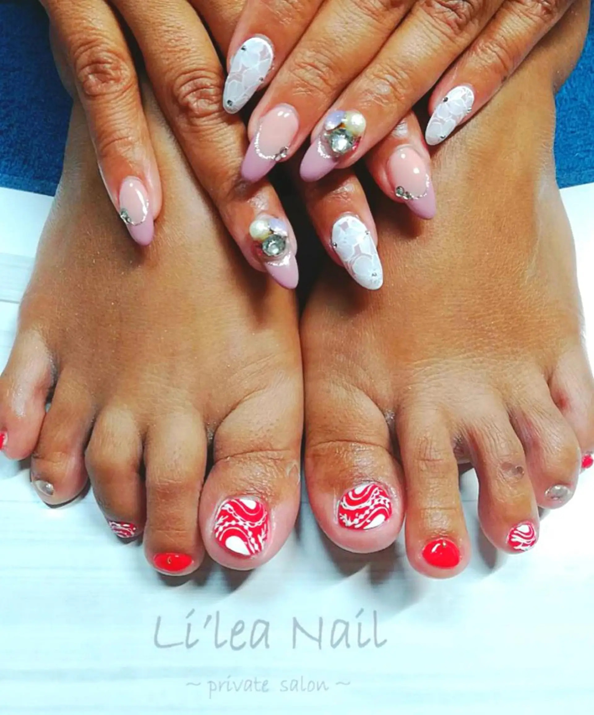 ネイル Li'leaNail AINAのネイルデザイン