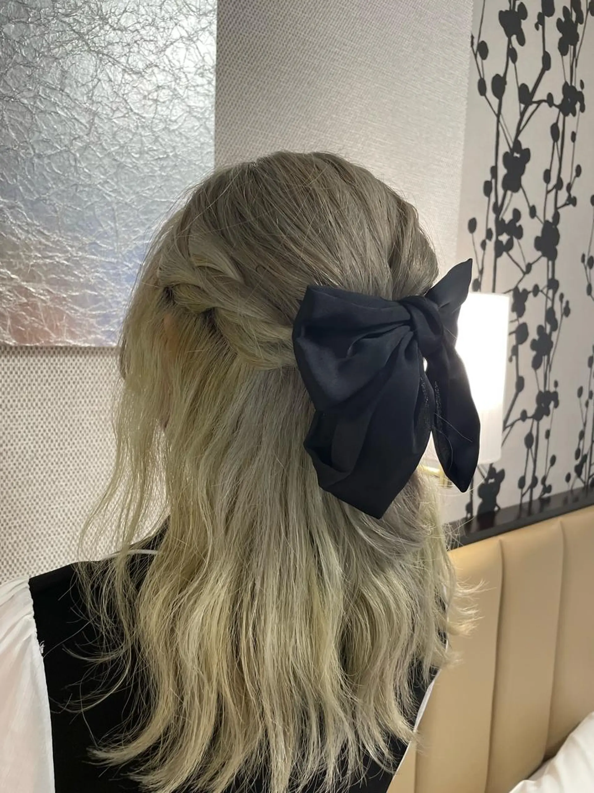 セミロング ヘアアレンジ ハーフアップ ヘアセット ALLEN hair /まなのヘアスタイル