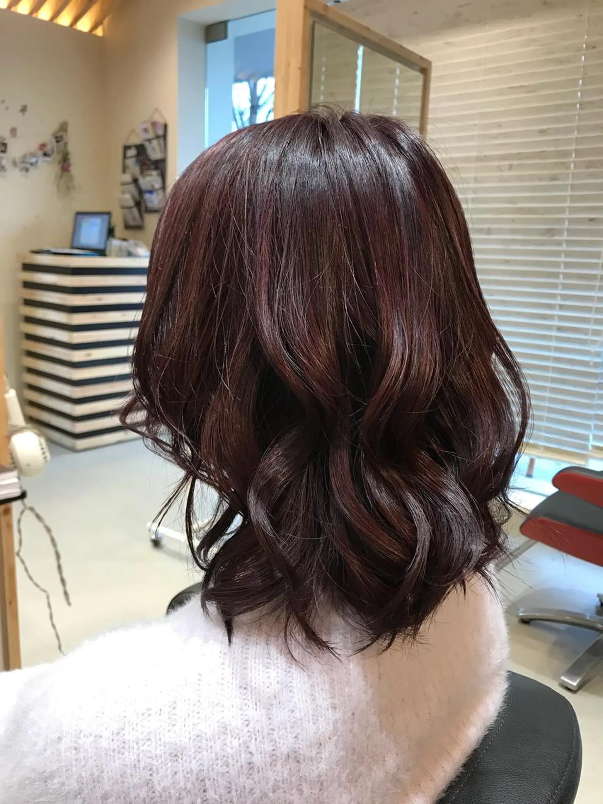 ミディアム カラー 関口 友行のヘアスタイル