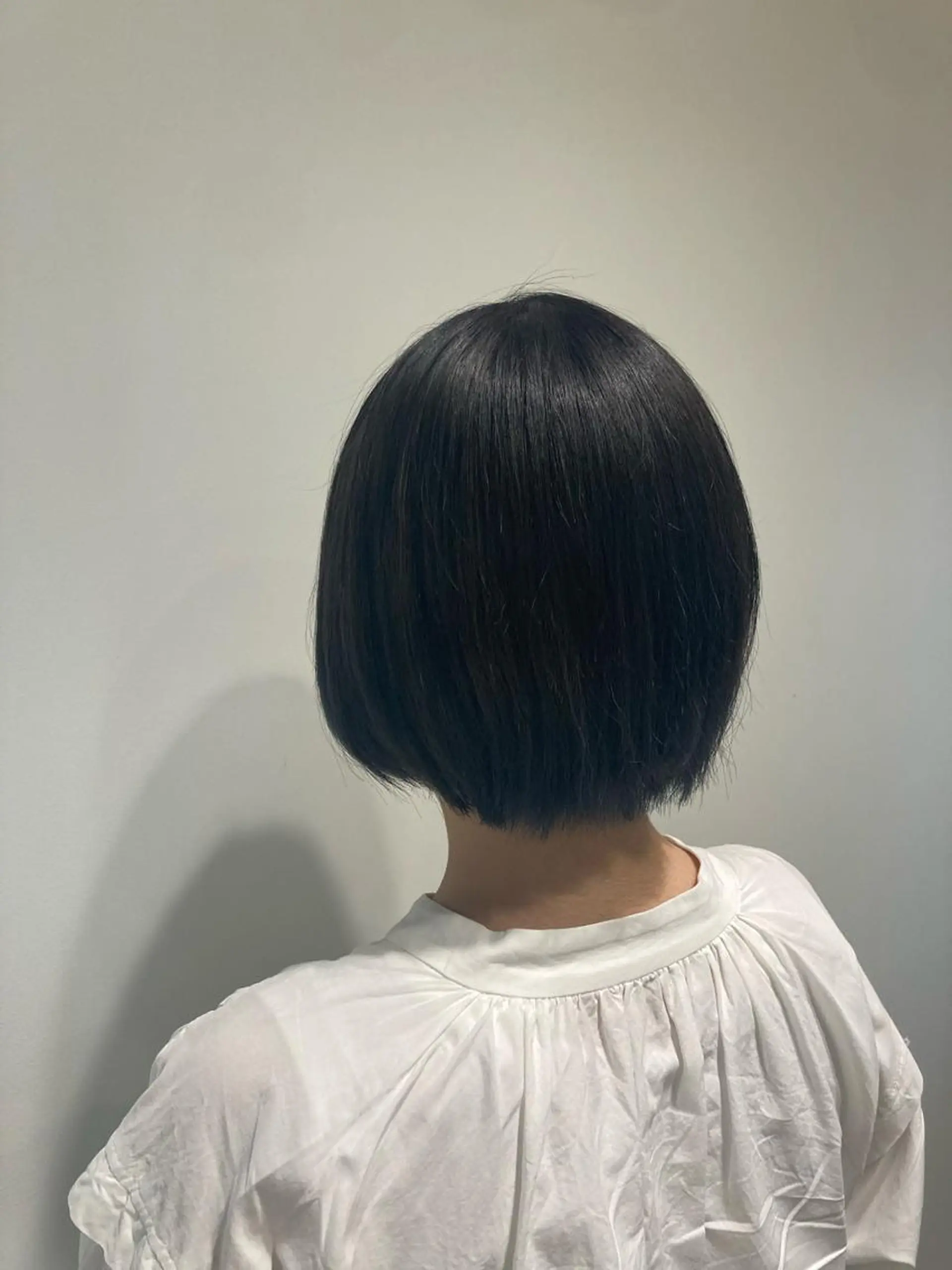 ショート カラー ボブ 透明感カラー 板橋 島村美咲のヘアスタイル