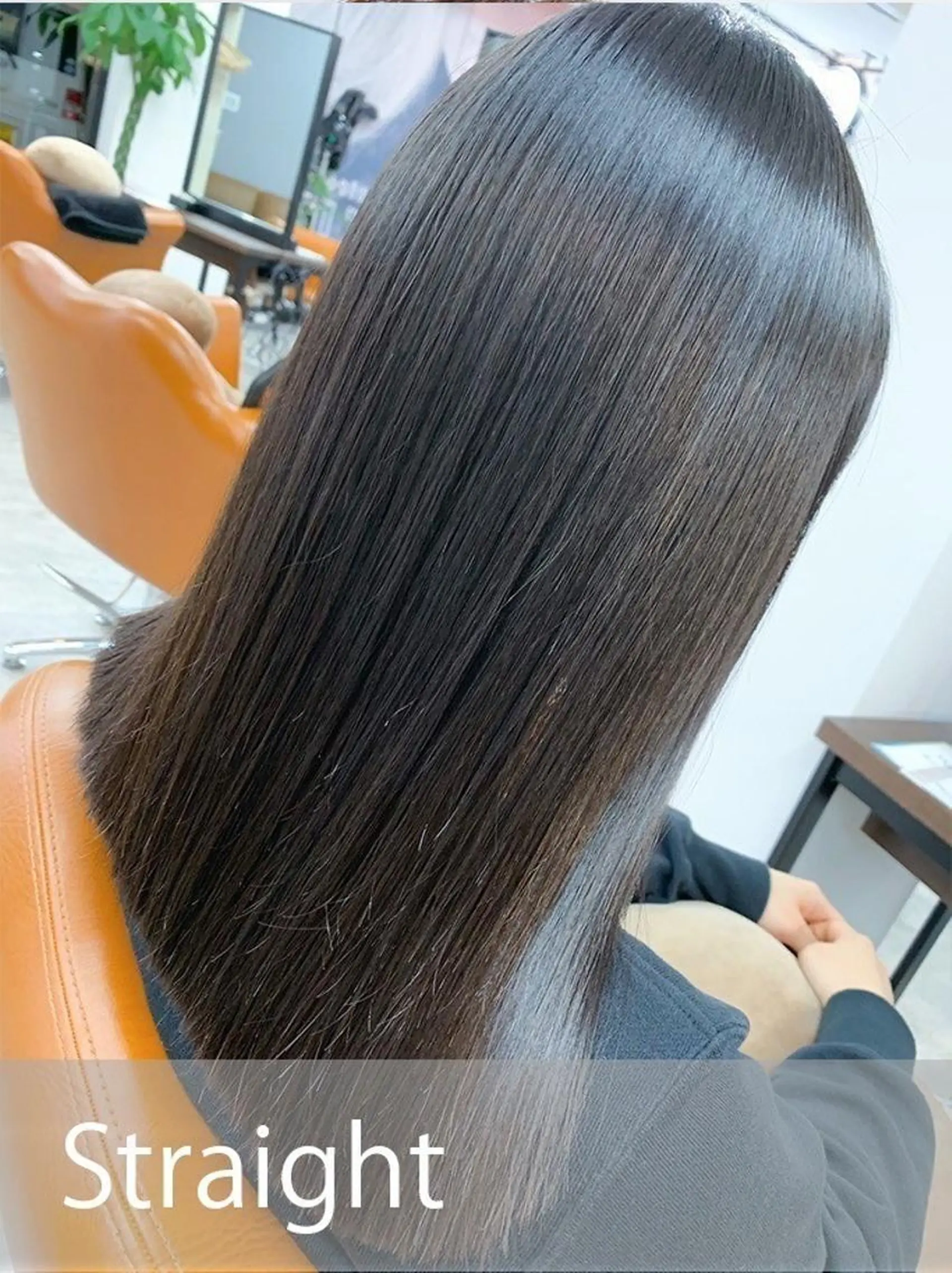 セミロング カラー PEQSS HAIRのヘアスタイル