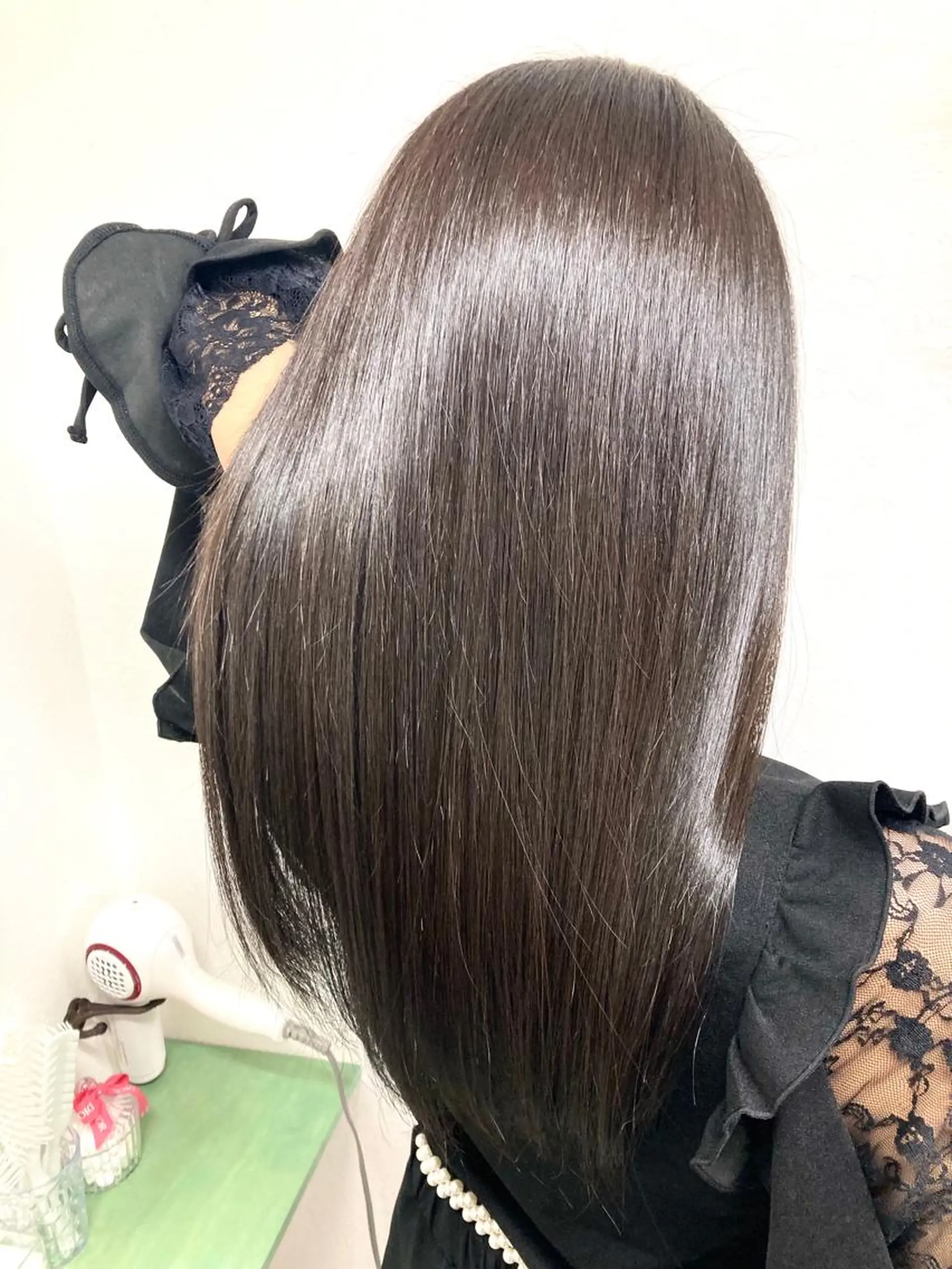 ロング カラー くせ毛 縮毛矯正 ヘアカラー 縮毛矯正 トリートメント 髪質改善✧︎カラー 💎AIM【アイム】のヘアスタイル