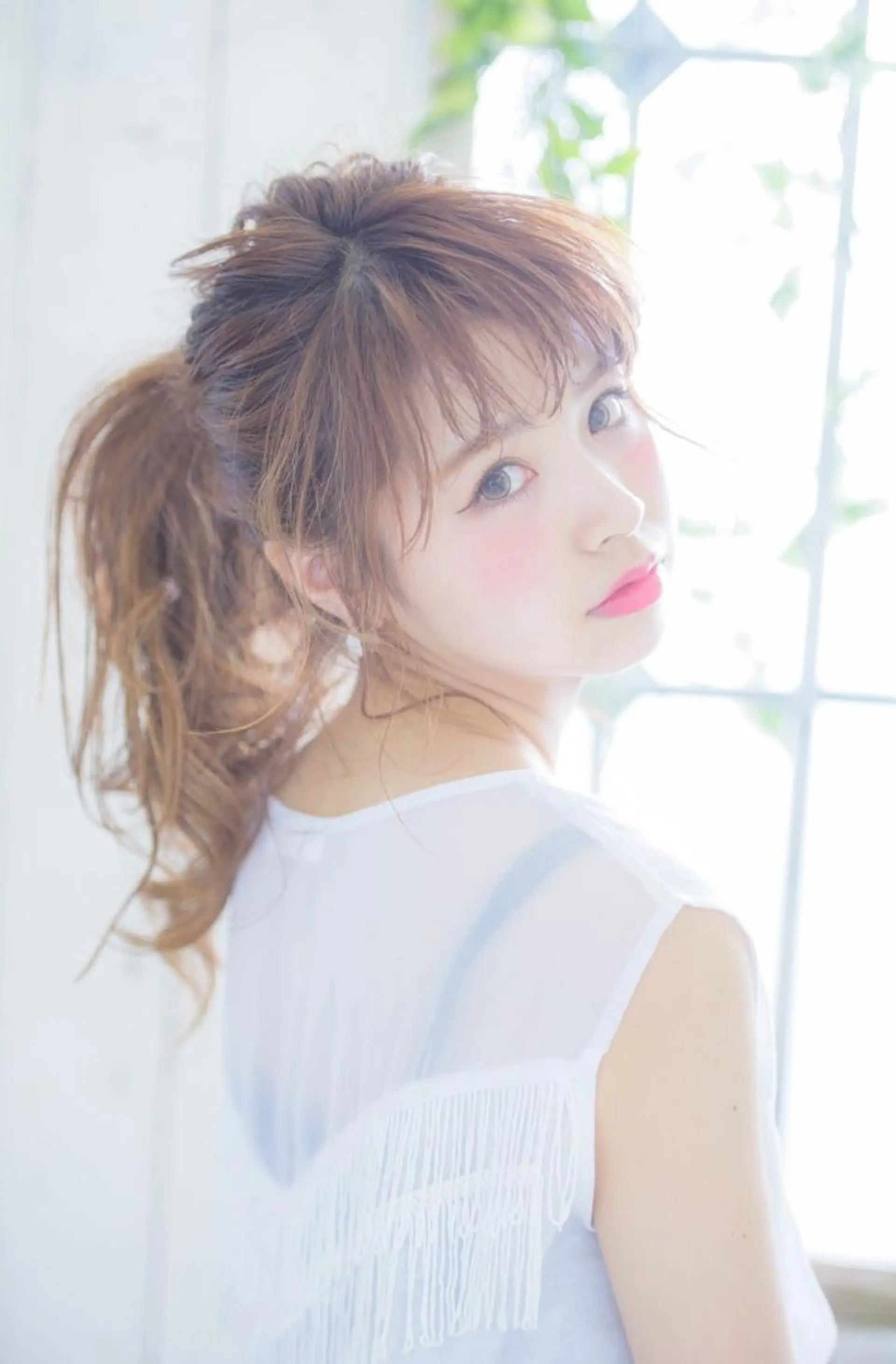 ミディアム カラー ヘアアレンジ ベージュカラー 透明感カラー ✨ハイクオリティ✨ 山本香也のヘアスタイル