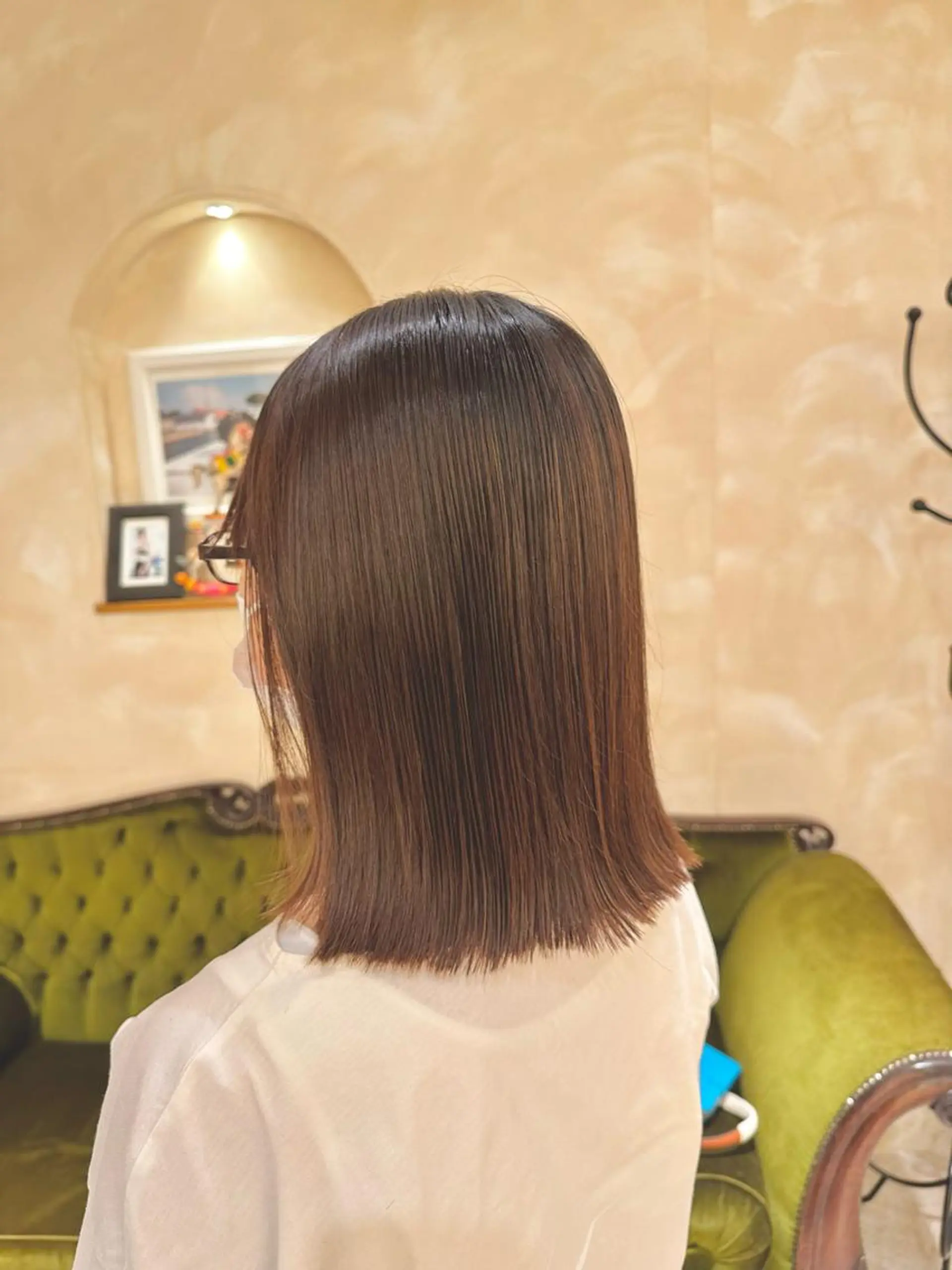 ミディアム 外ハネヘア BEAUTRIUM 265所属・カットモデル/ 大森弘貴のヘアスタイル