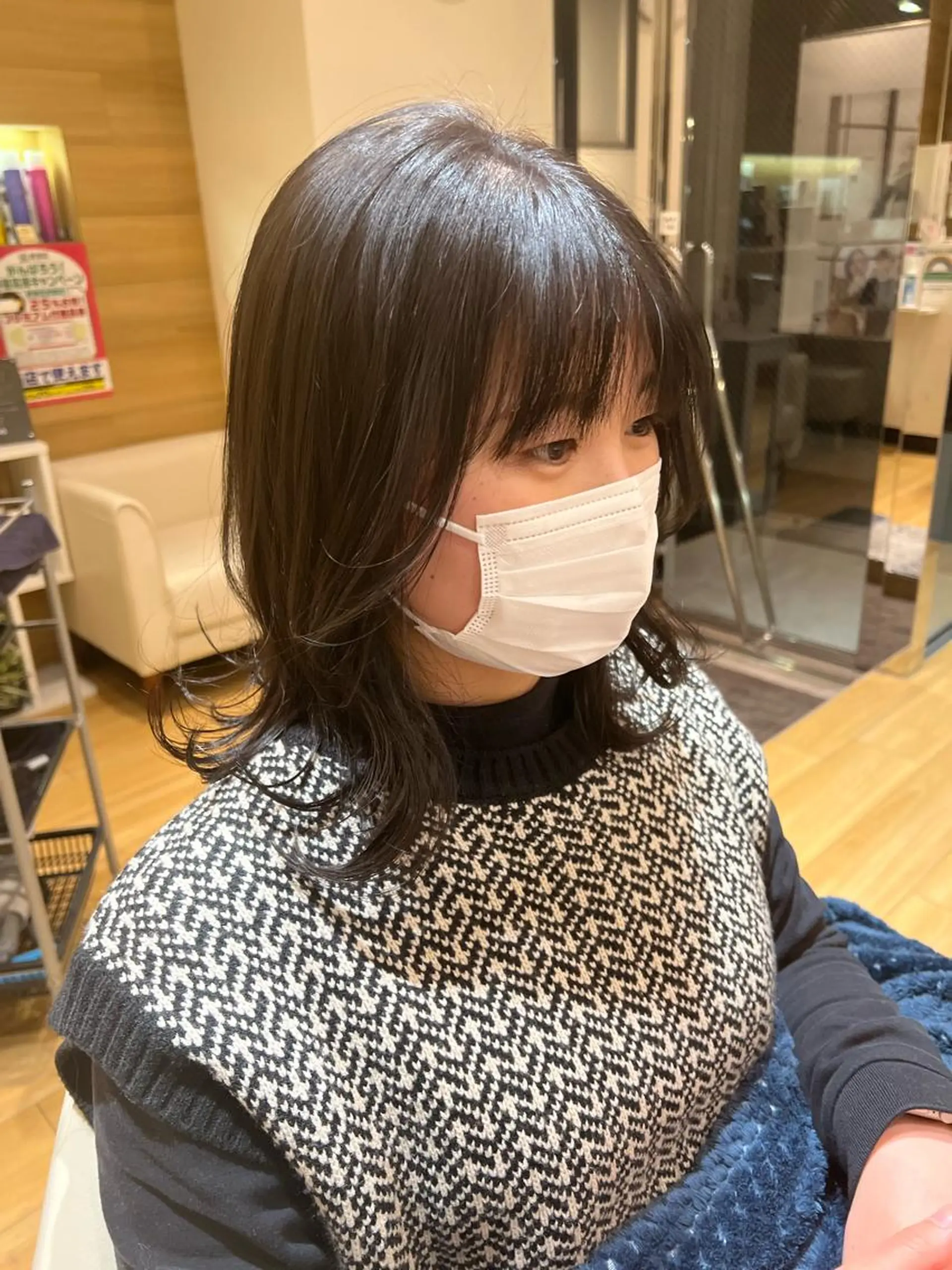 ミディアム カラー 全国1位🥇世界5位 小野田　礼花のヘアスタイル