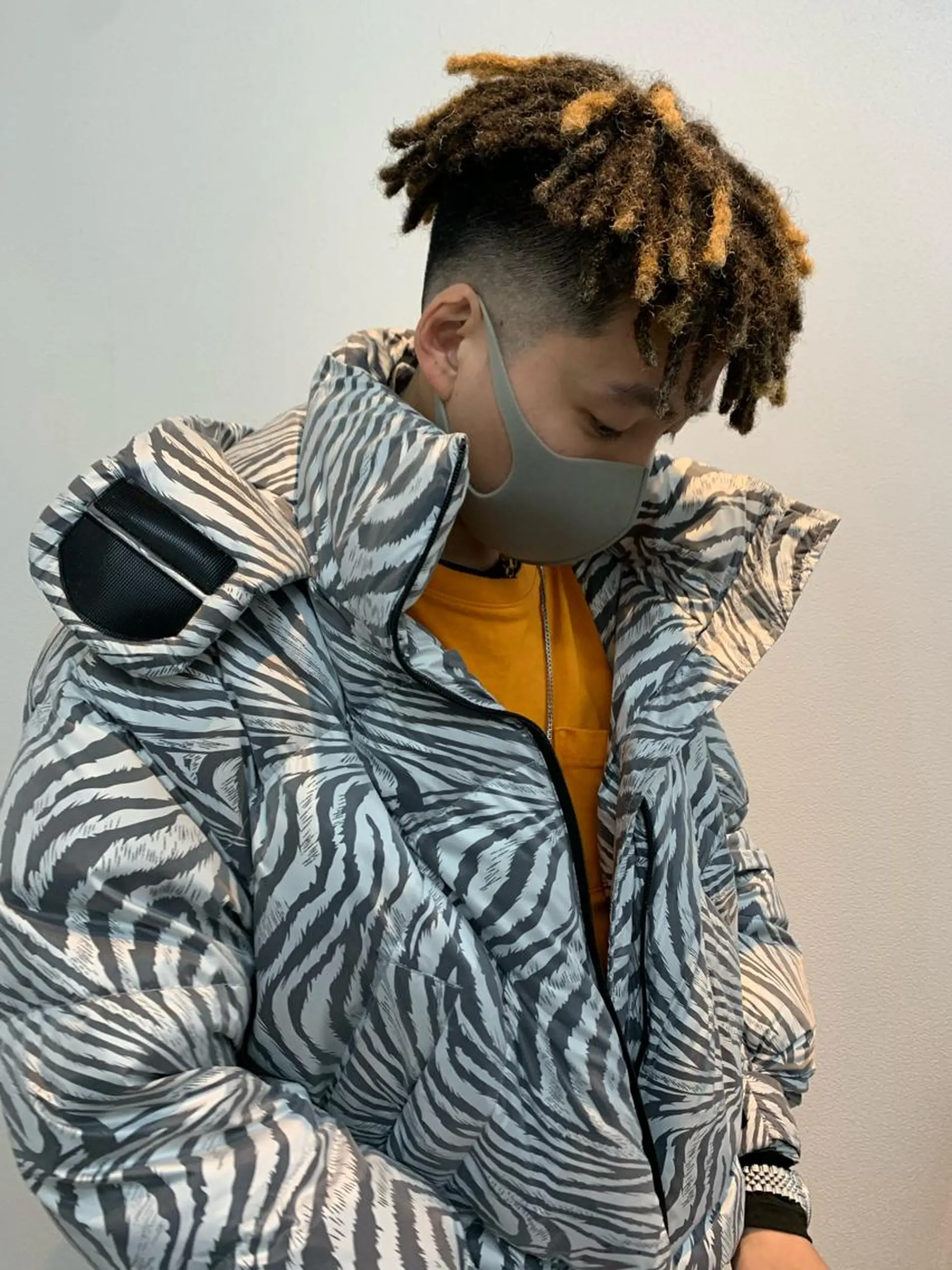 メンズ メンズ専門ブリー チカラー⚡️リュウジのヘアスタイル