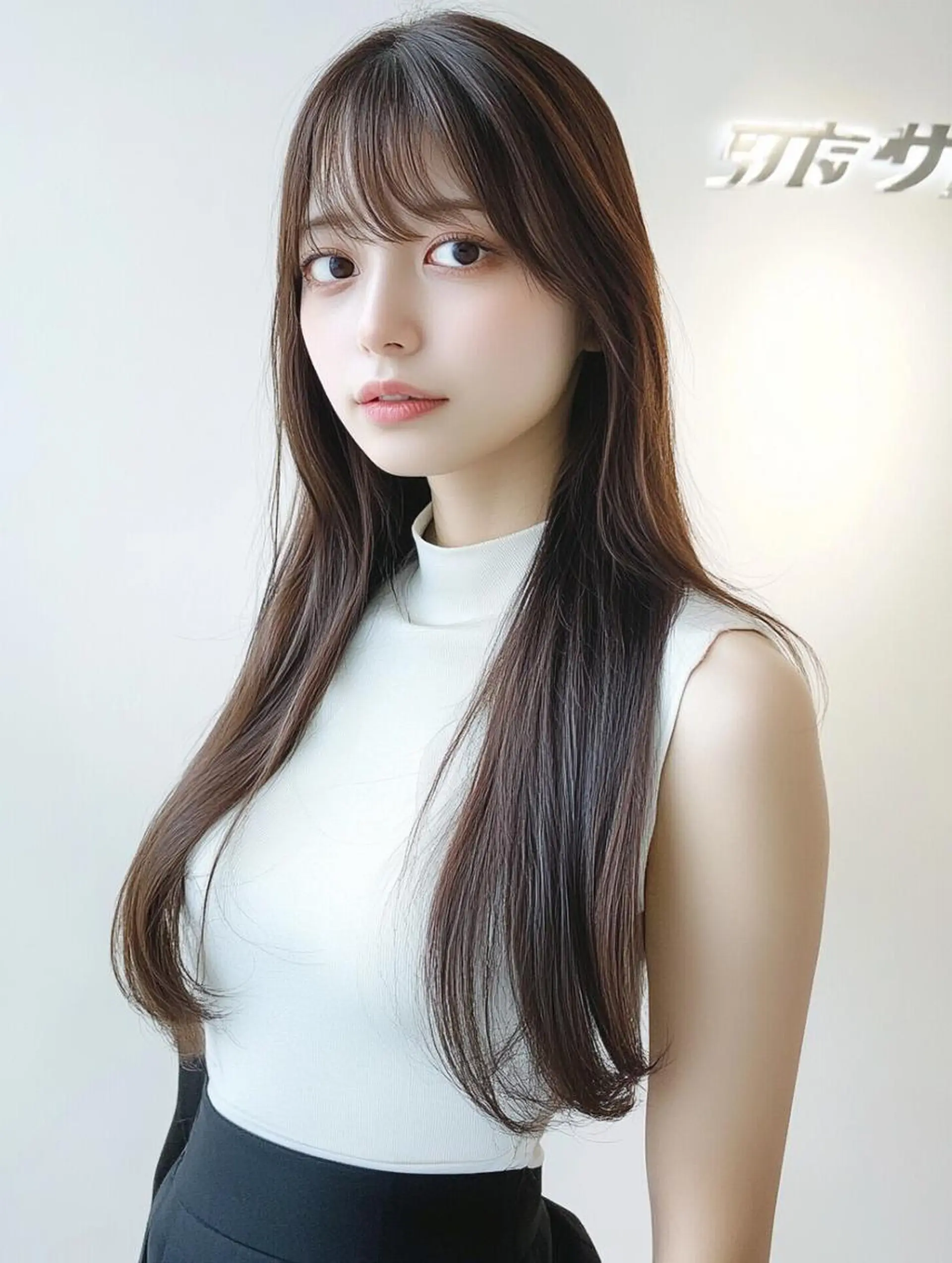 ミディアム カラー JILL by GiseL/天神のヘアスタイル