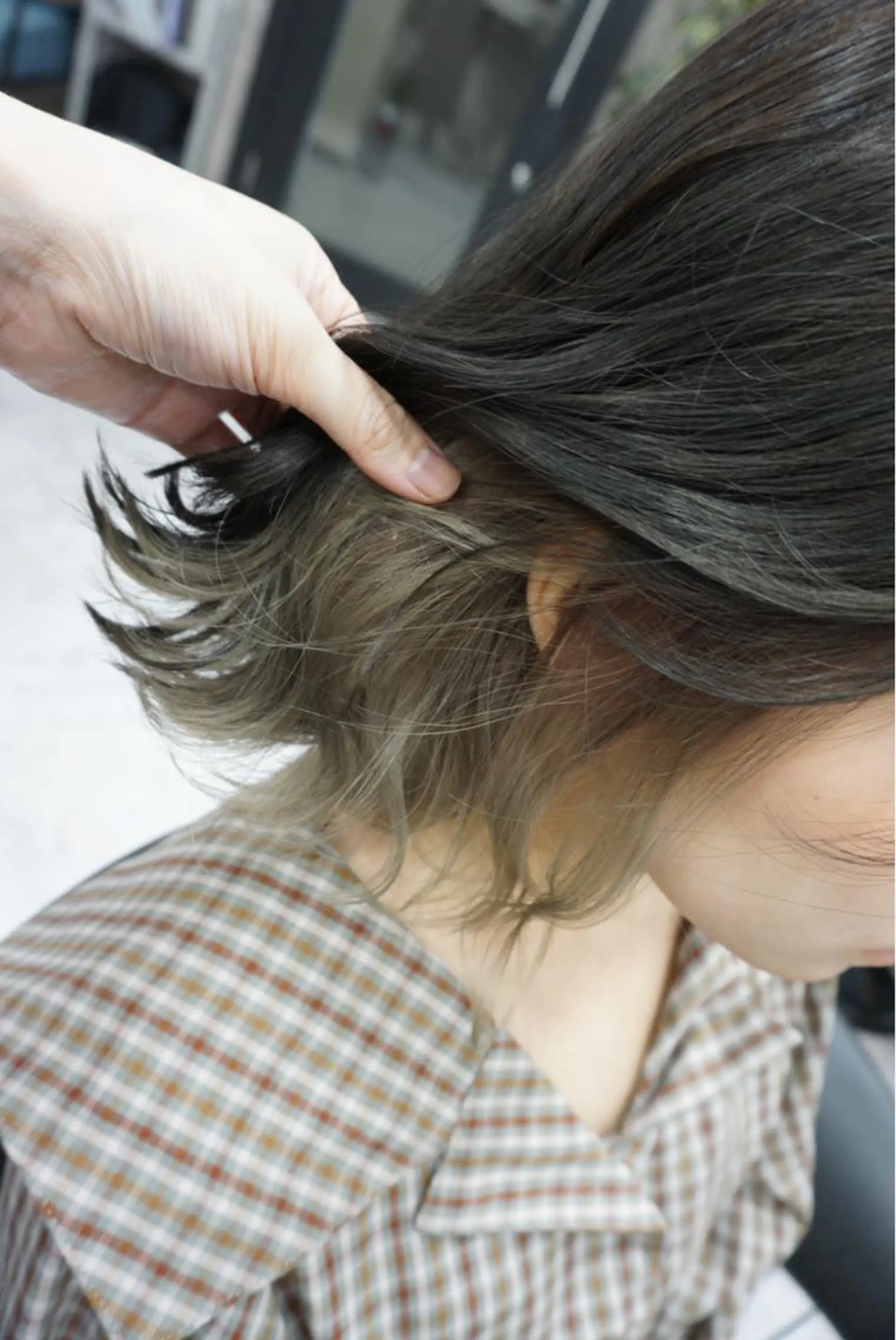ミディアム 羽田 hadaのヘアスタイル