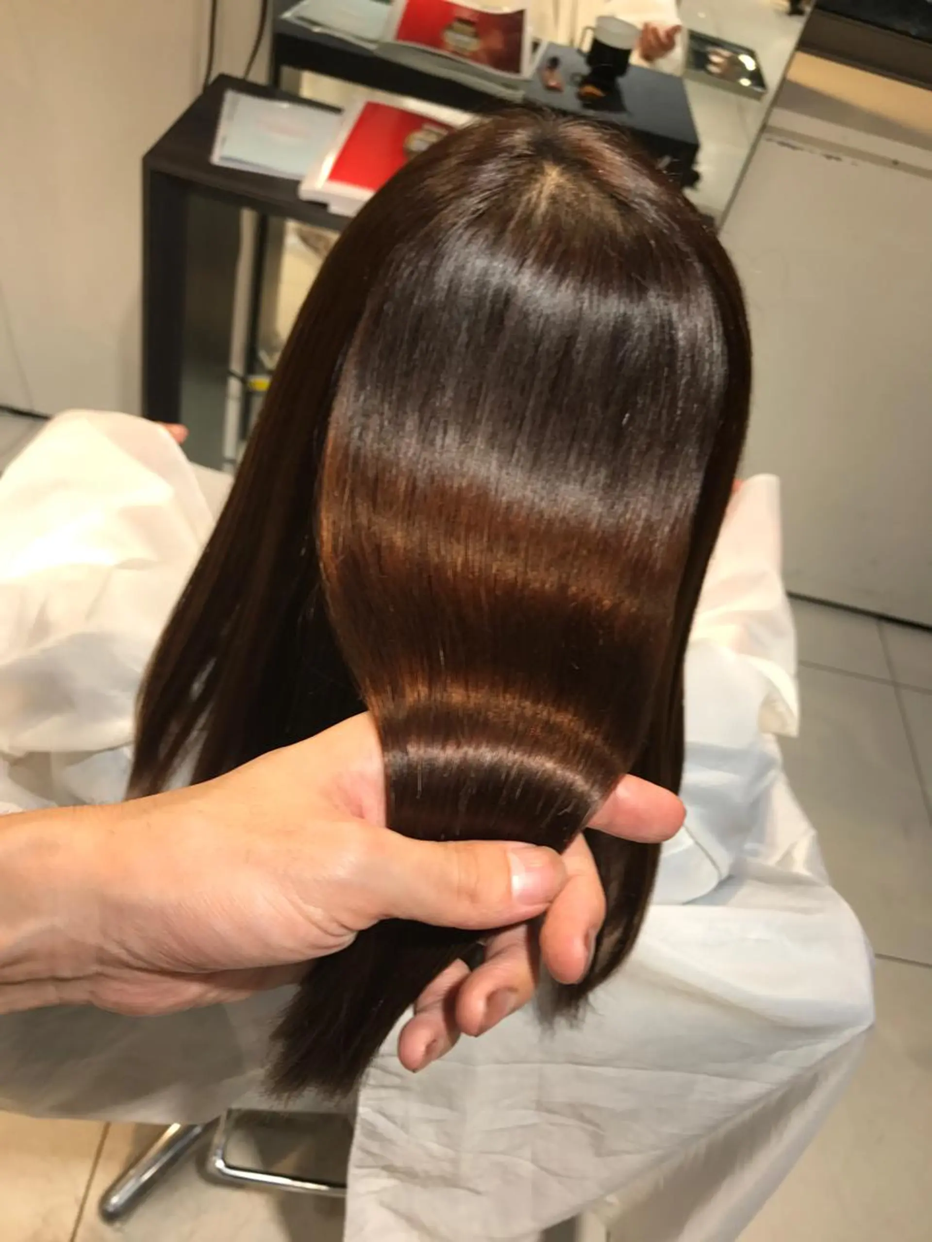 セミロング フォルテ青山 カットカラー0円のヘアスタイル