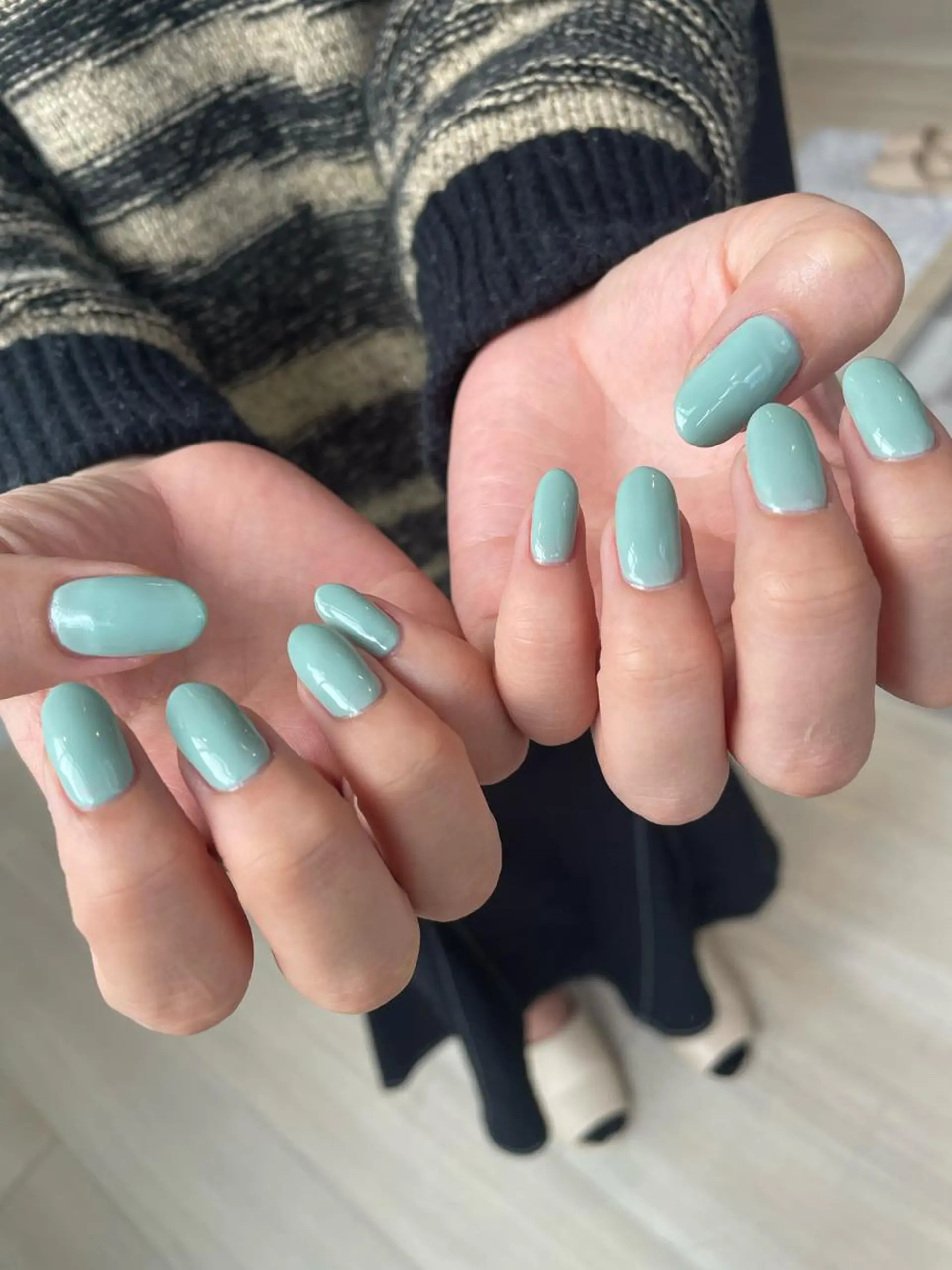 ネイル ワンカラーネイル mielnail ichikaのネイルデザイン