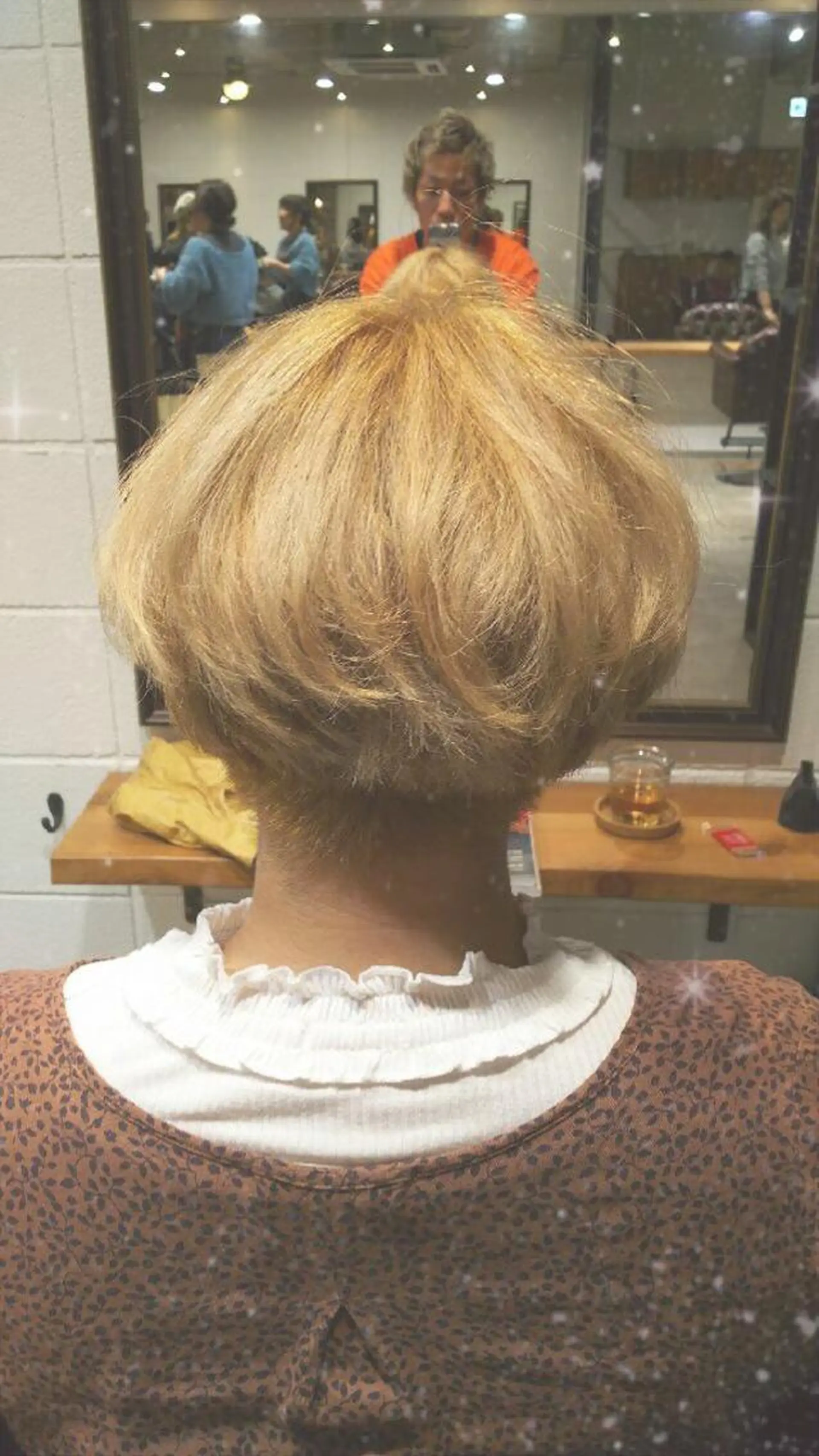 ショート カラー アッシュ ベージュカラー ブリーチ ハイトーンカラー 外国人風カラー ヘアカラー トリートメント ⭐️ハイクオリティ カラー杉本雄志⭐️のヘアスタイル