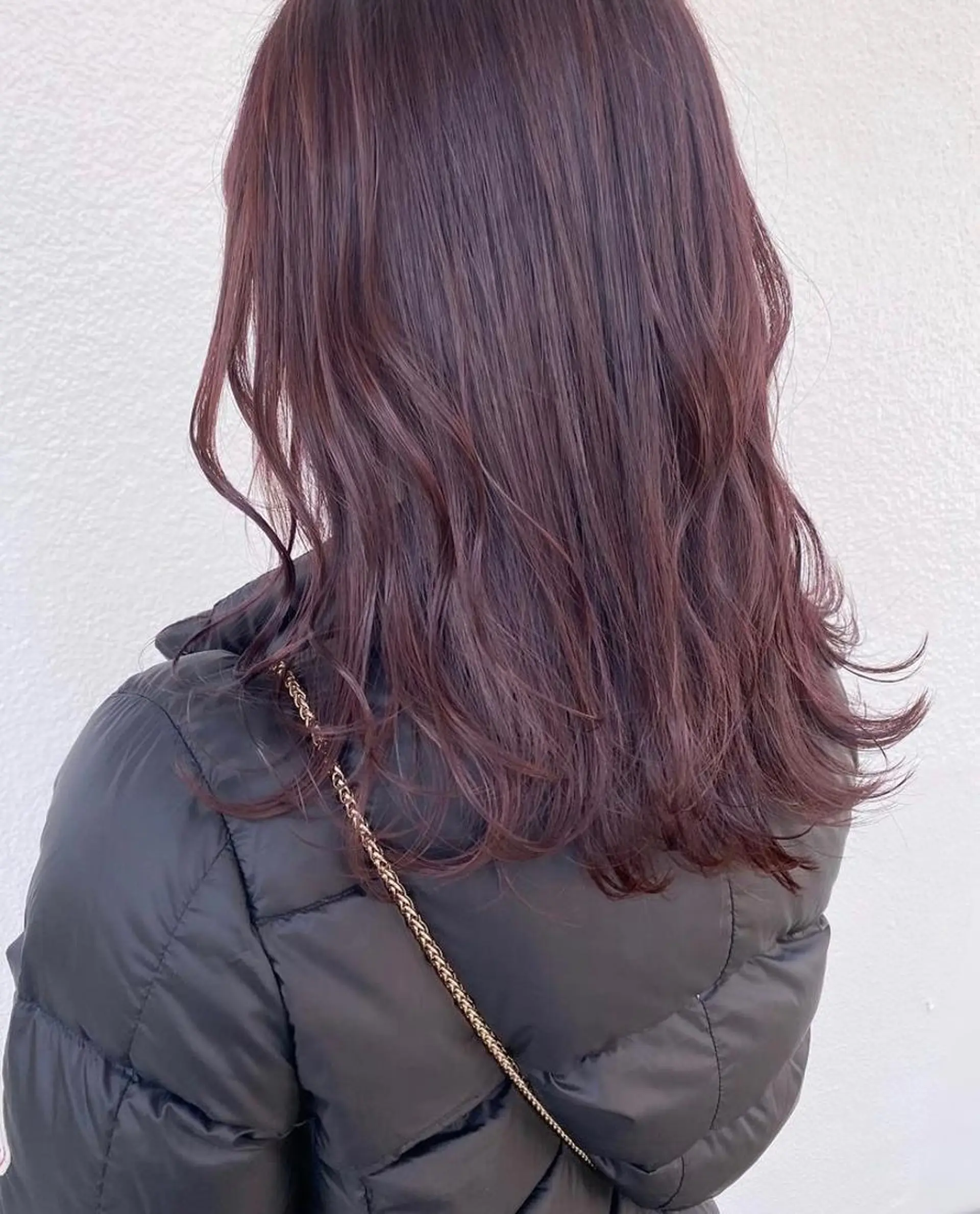 ロング カラー 藤井 貴美子のヘアスタイル