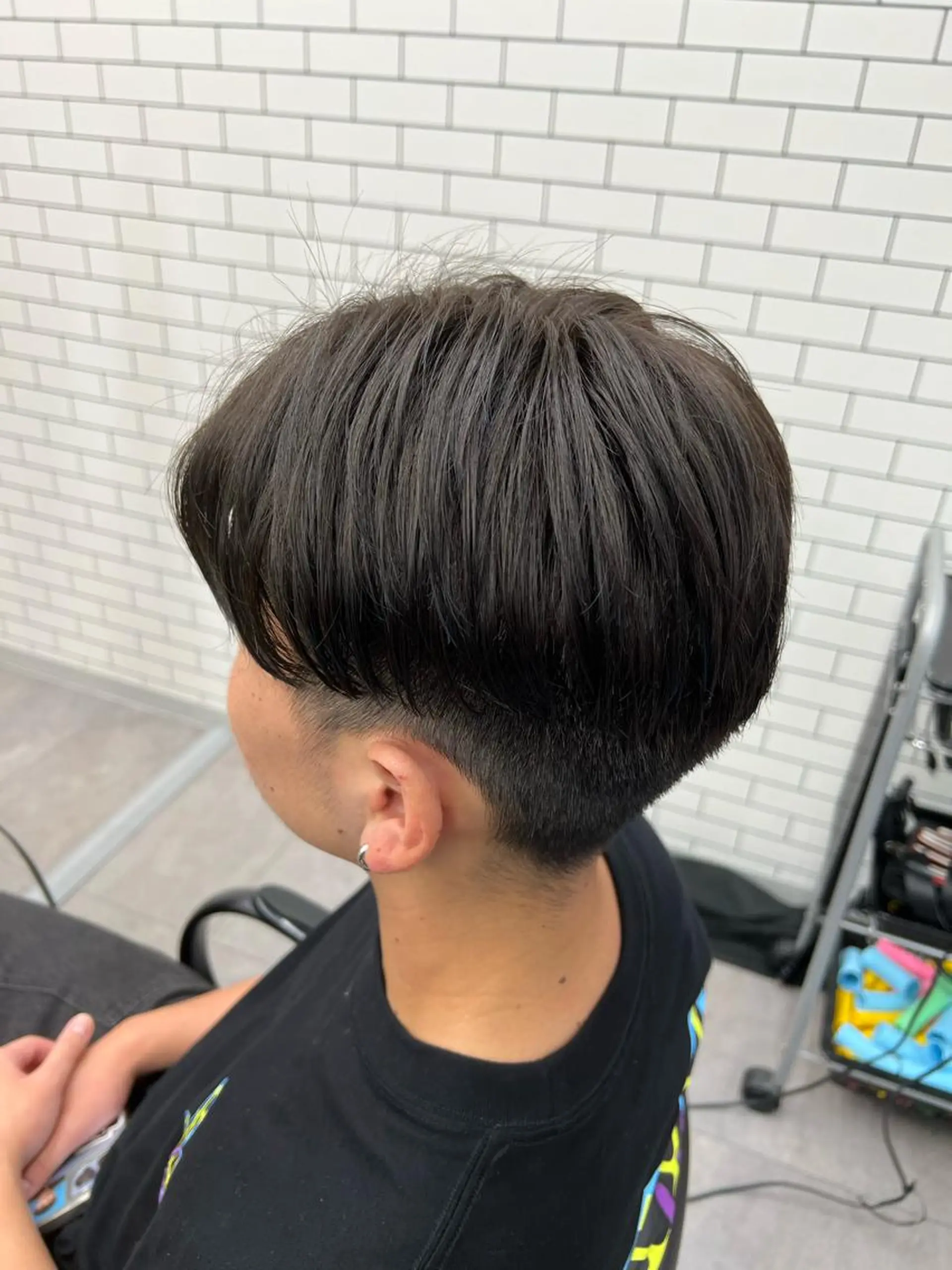 ショート カラー メンズ QOL円山 SHOTAのヘアスタイル