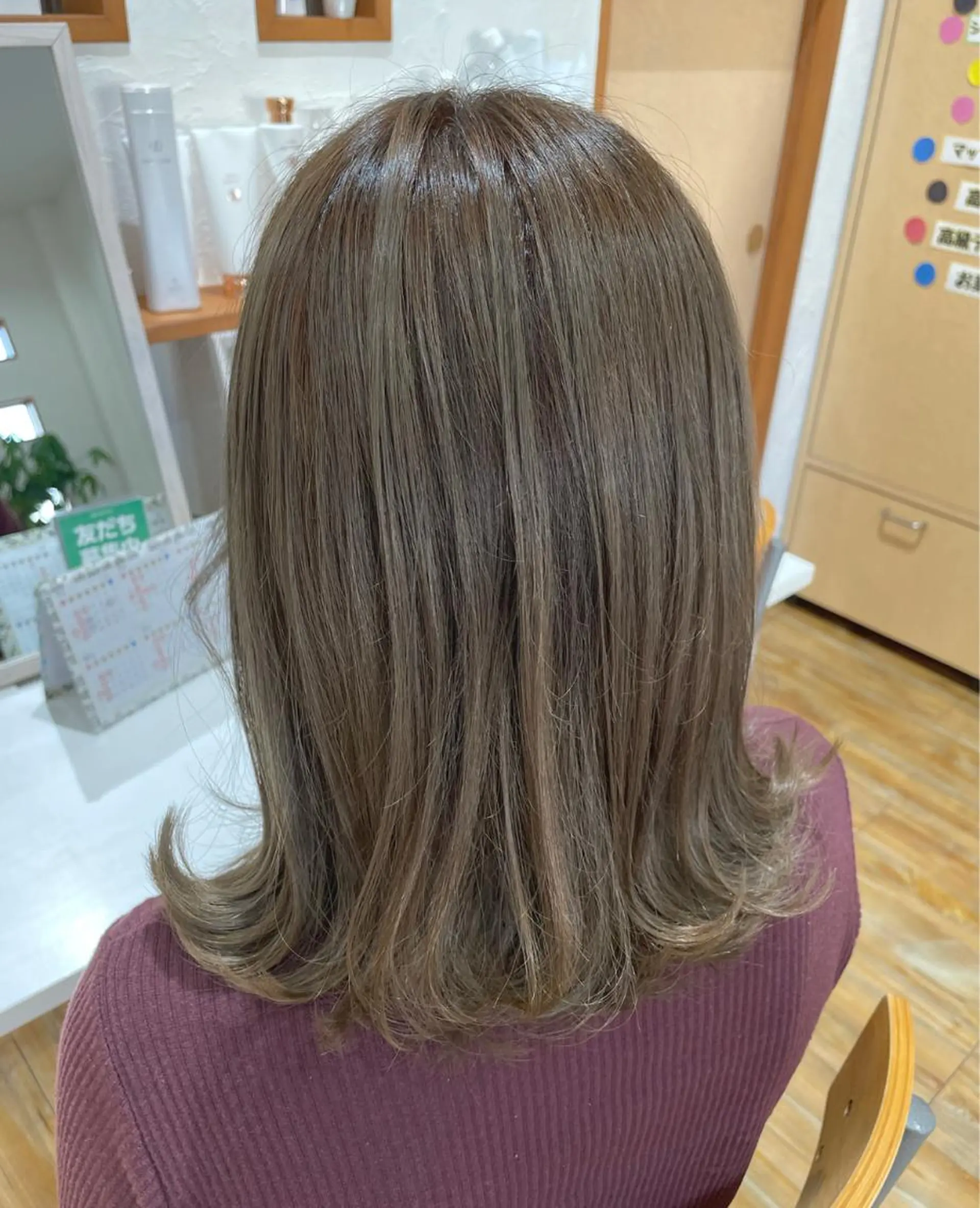 ミディアム FELICE of hair 田口千尋のヘアスタイル