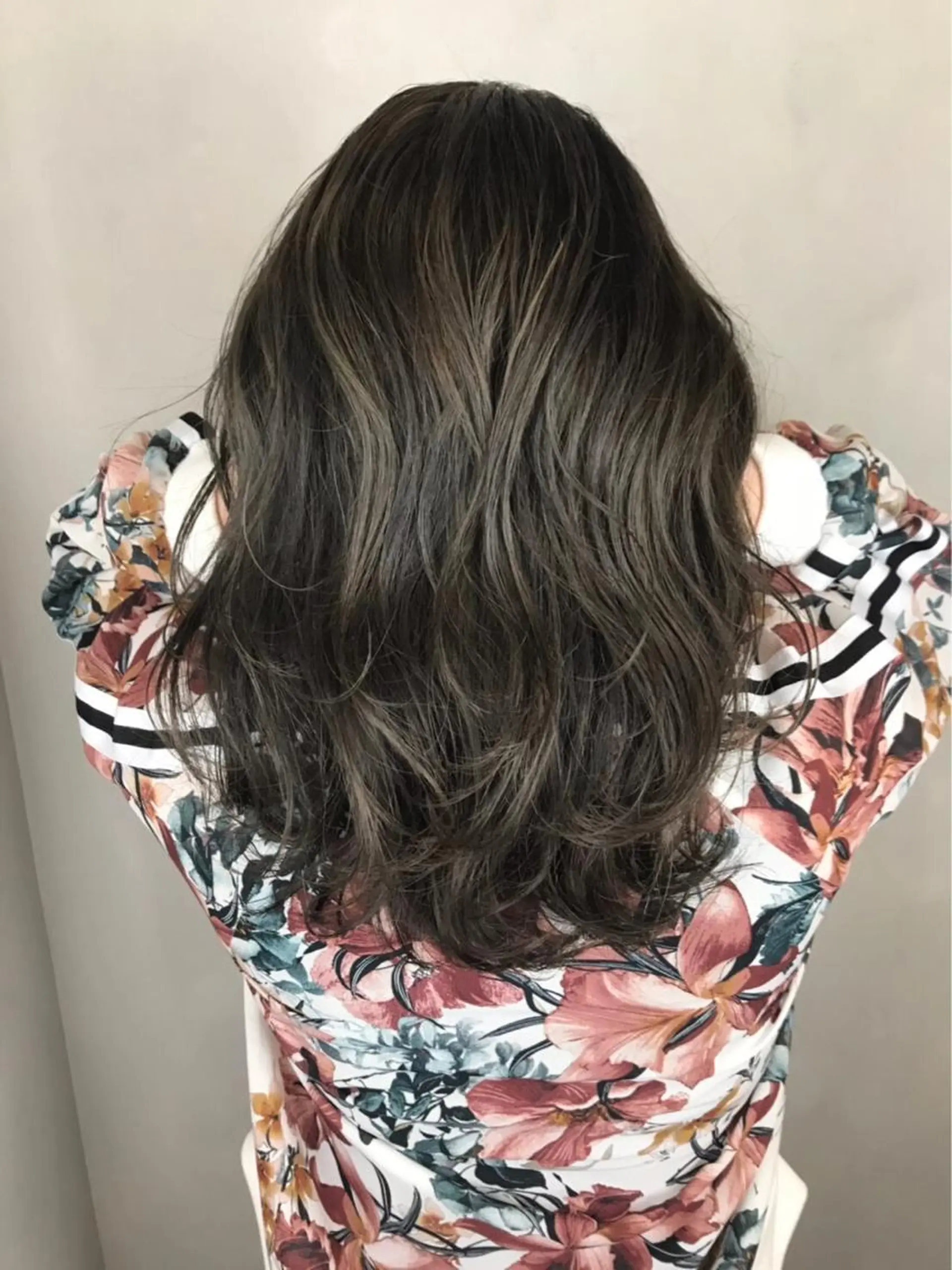 セミロング カラー ヘアカラー BROCANTE立川 karasawa.nのヘアスタイル