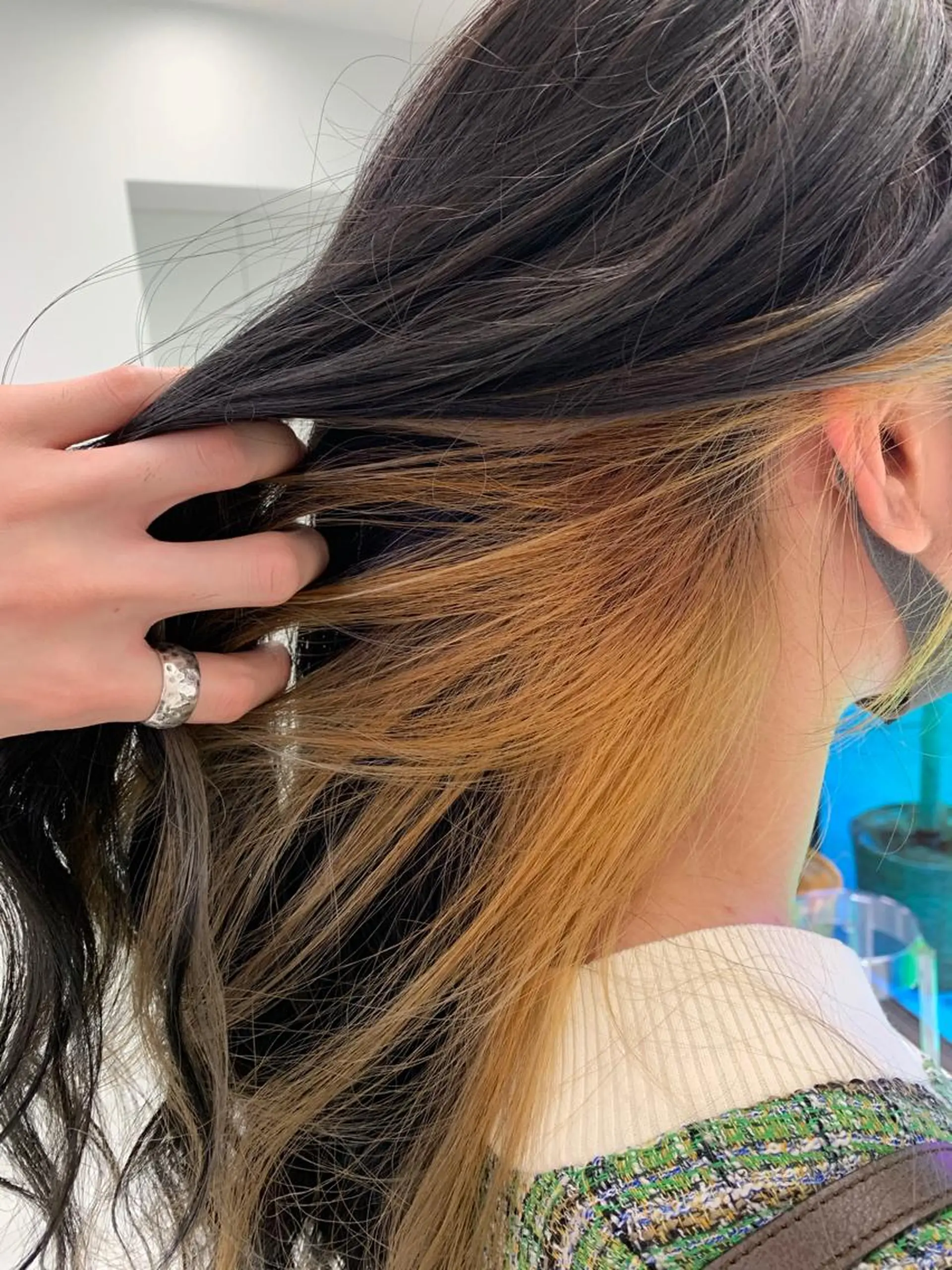 セミロング カラー ヘアアレンジ メンズ ネイル マツエク・マツパ 成人式 メンズバレイヤージュ メンズブリーチ メンズハイライト メンズハイトーン カット ヘアカラー トリートメント ヘッドスパ ヘアセット 💕トレンドうる艶髪 💕TUNE銀座のヘアスタイル