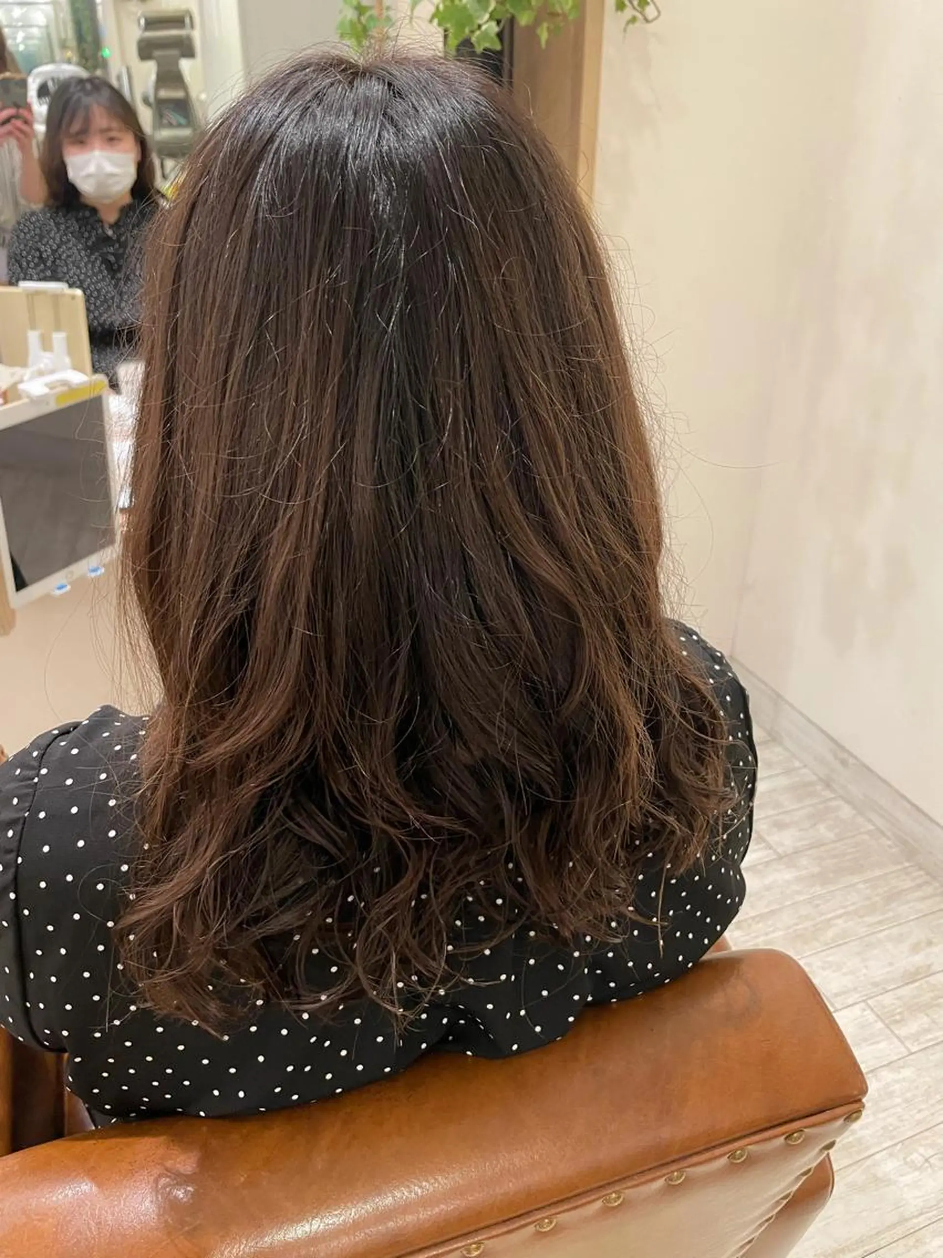 ロング パーマ 村山 かほのヘアスタイル