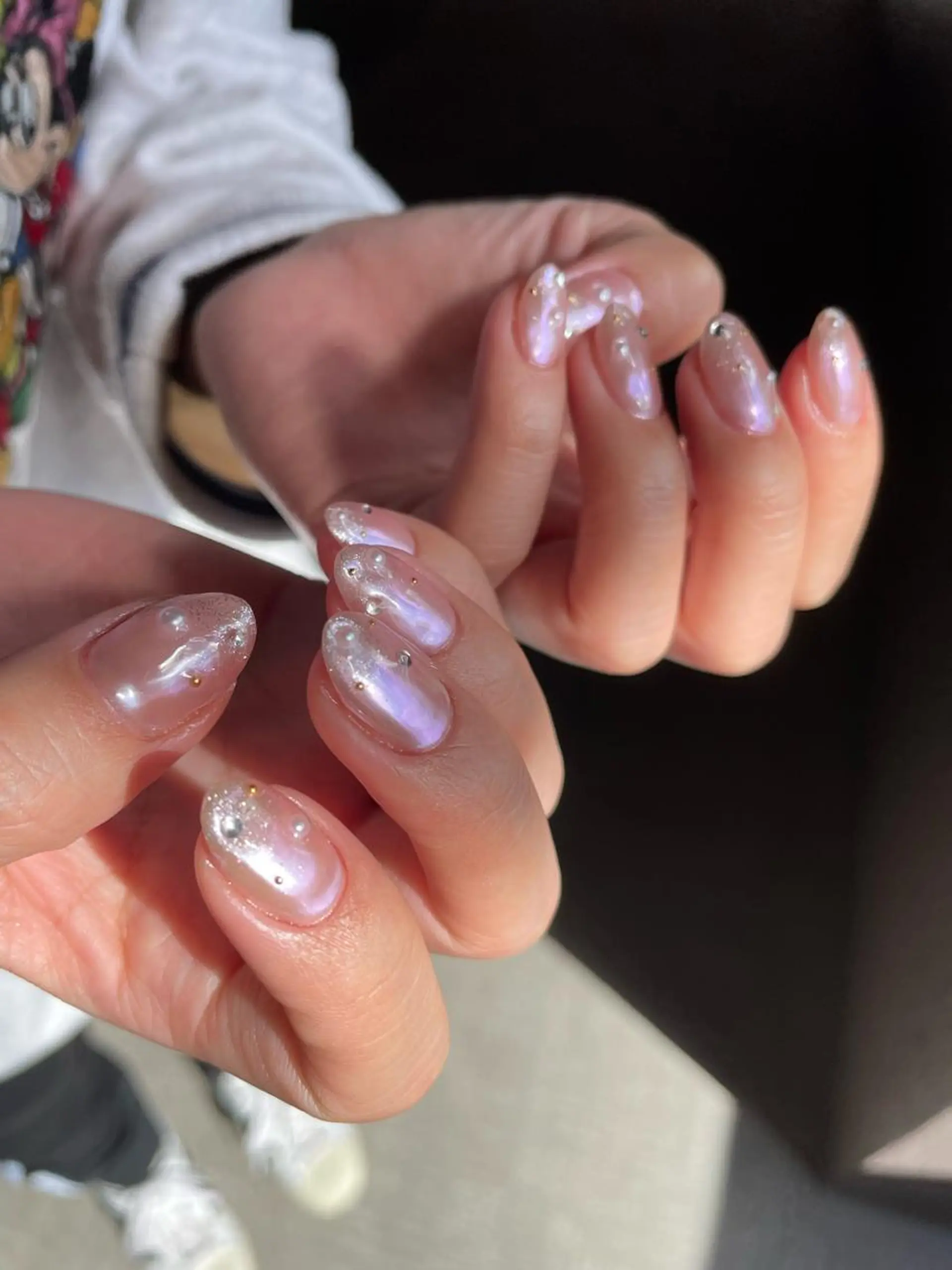 ロング カラー ヘアアレンジ キッズ ネイル マツエク・マツパ 福田 加奈のネイルデザイン