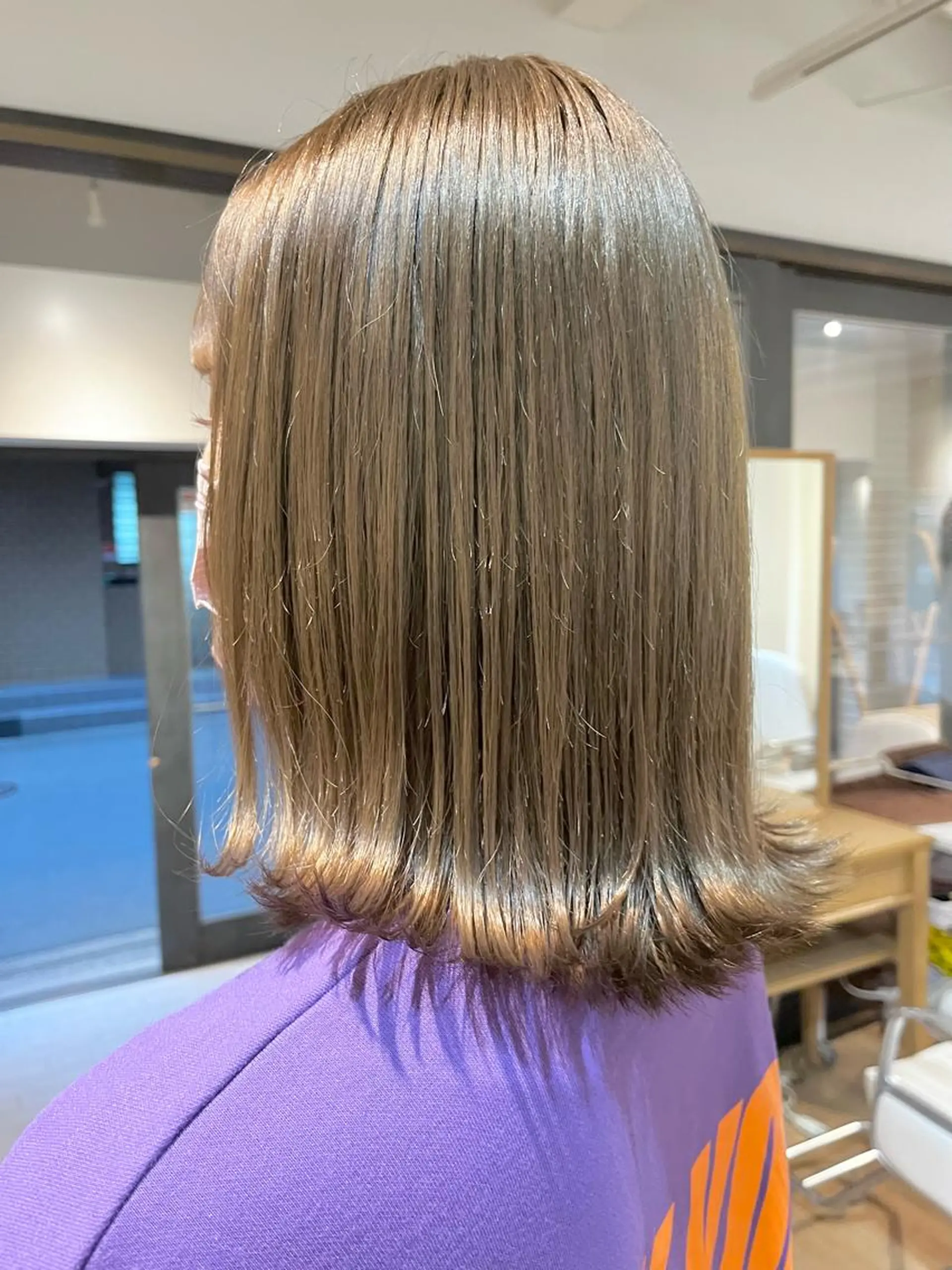 ミディアム ヘアカラー ＮＥＷＩ　京橋 【yoko】のヘアスタイル