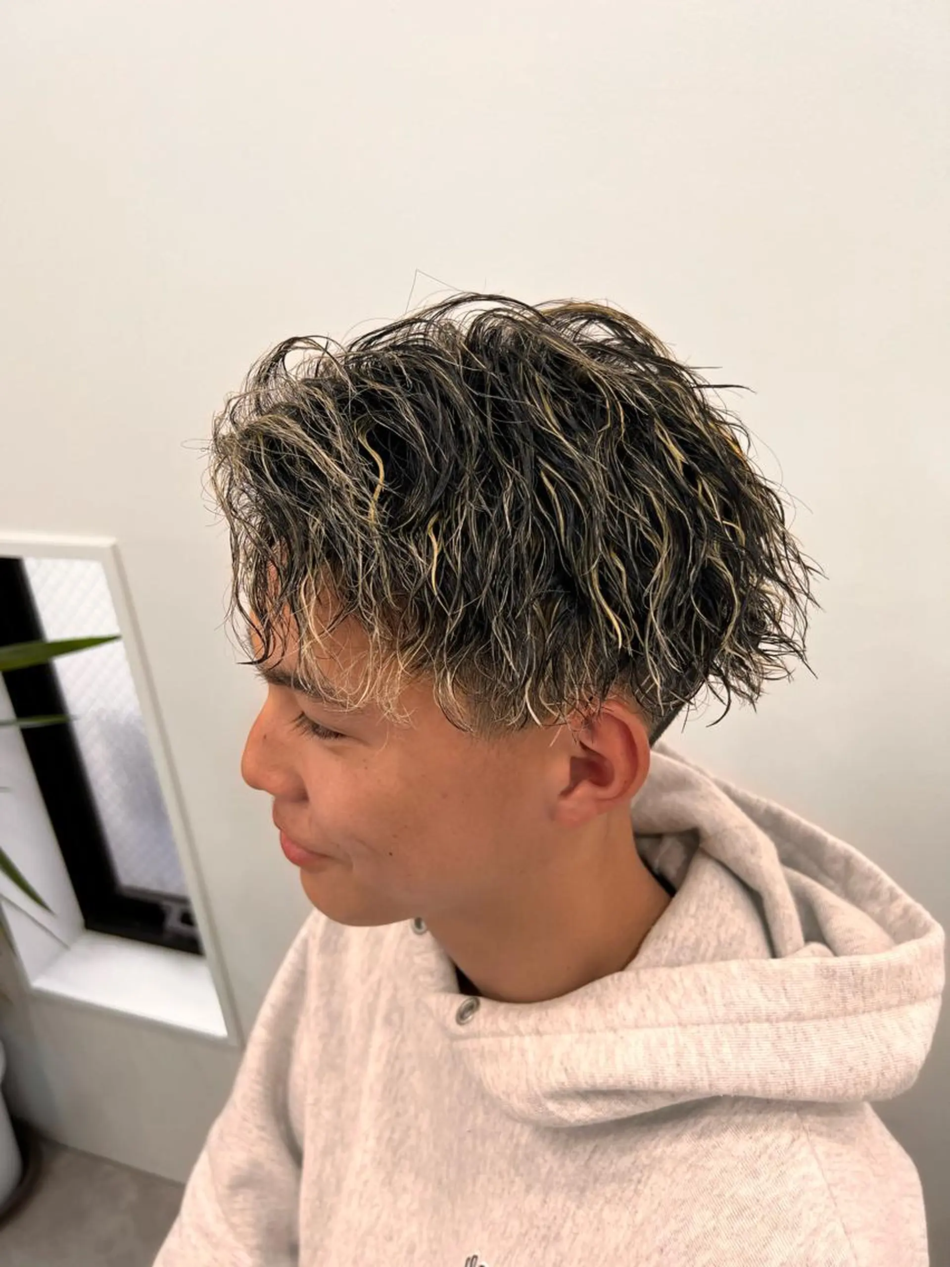 ショート メンズ カット ヘアカラー メンズ専門 花瀬弘晃のヘアスタイル