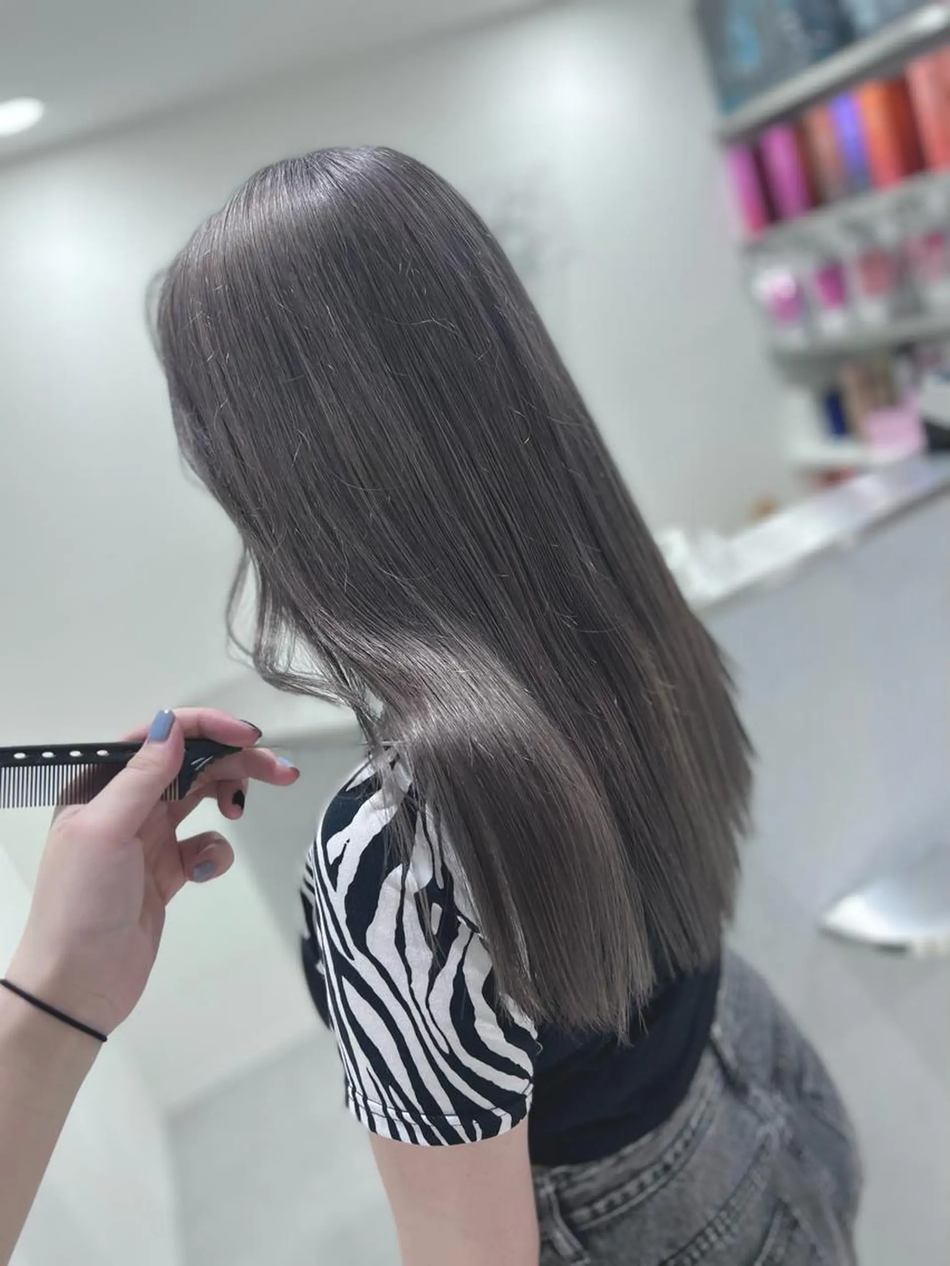 ロング カラー ヘアカラー Iris所属・ハイトーン特化サロン 💎MOCA💎のヘアスタイル