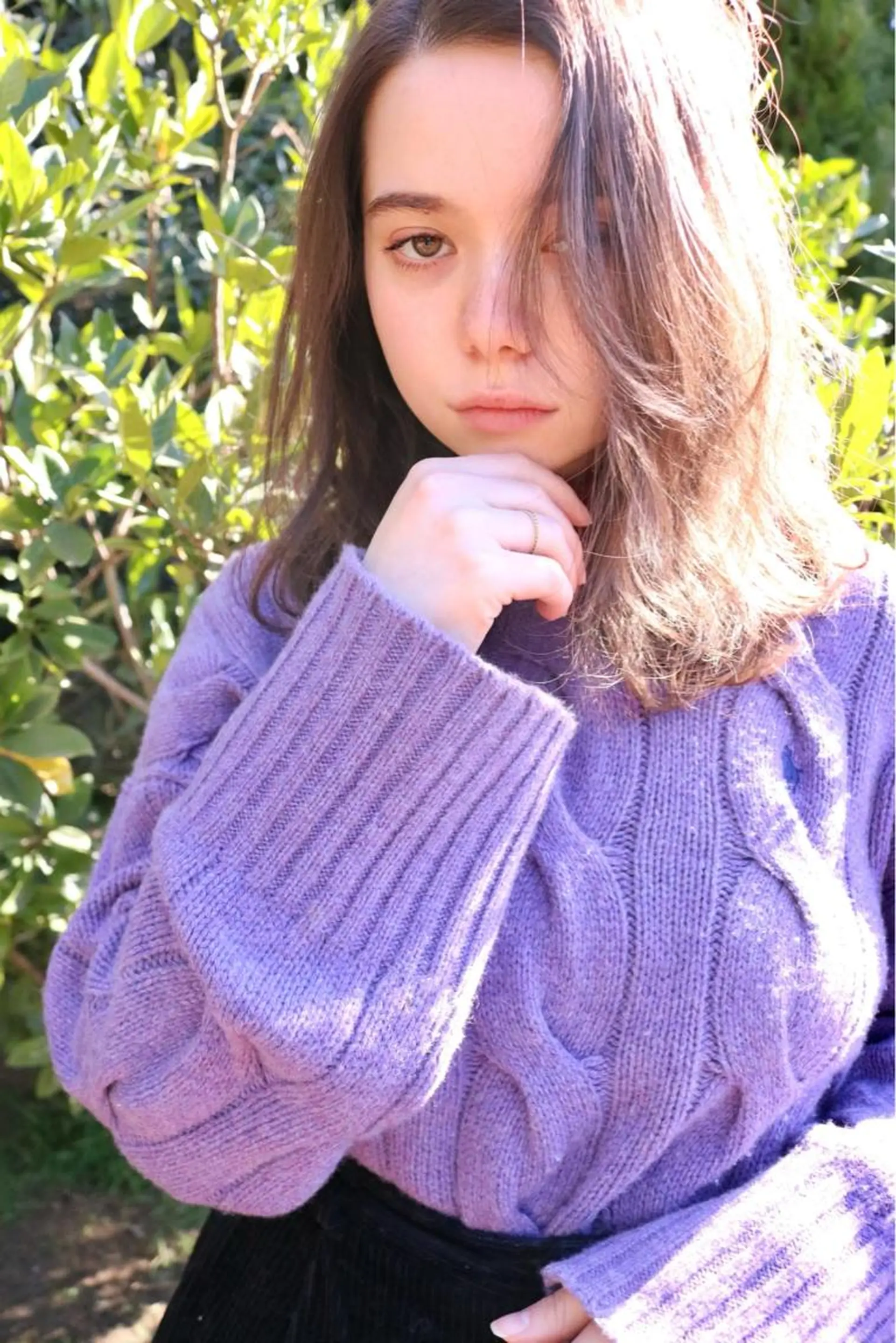 ミディアム カラー ヘアカラー トリートメント 似合わせカラーパーマ 🌿kitin米川のヘアスタイル